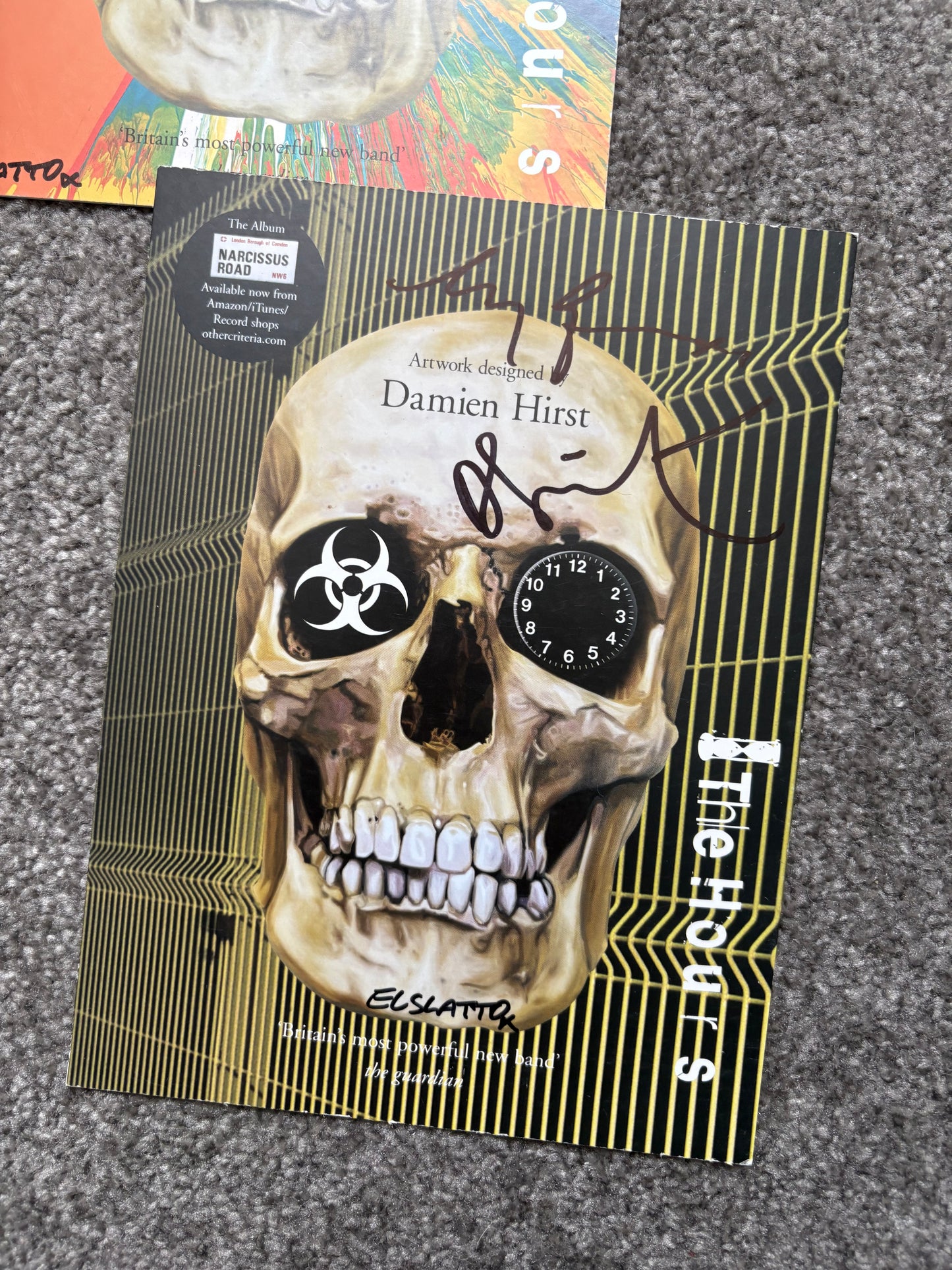 2 x Damien Hirst Signed The Hours 2007 Leaflets