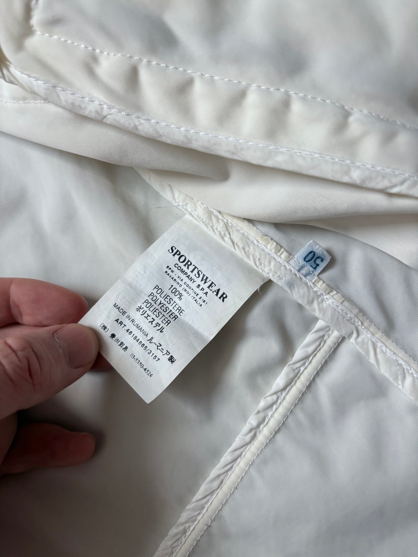 CP Company 2006 Mille Miglia White Jacket