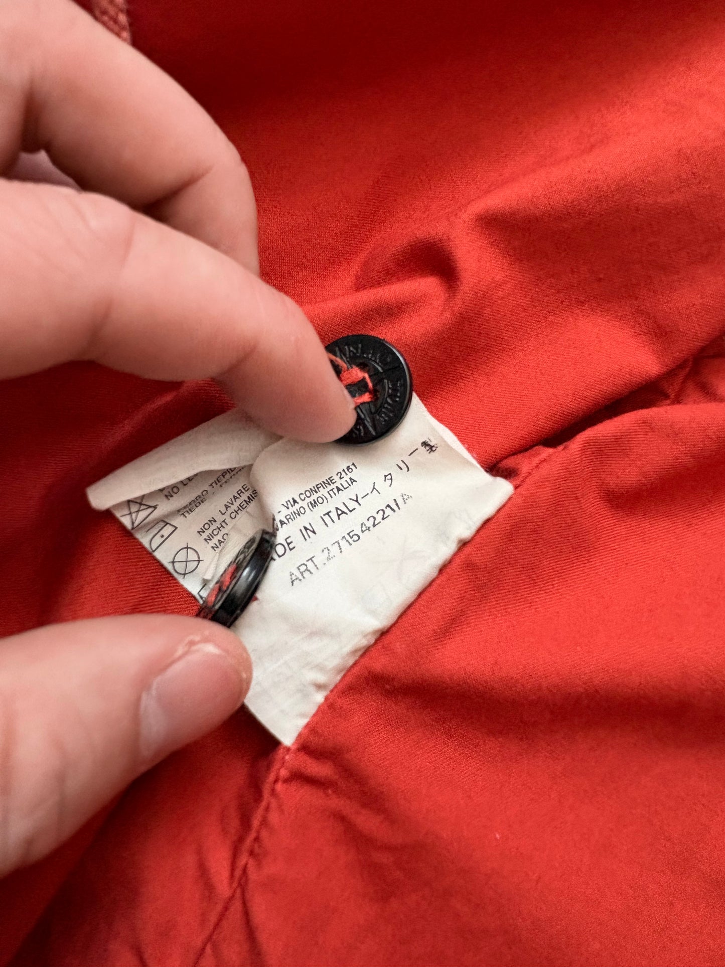 Stone Island 1997 Raso Gommato Jacket