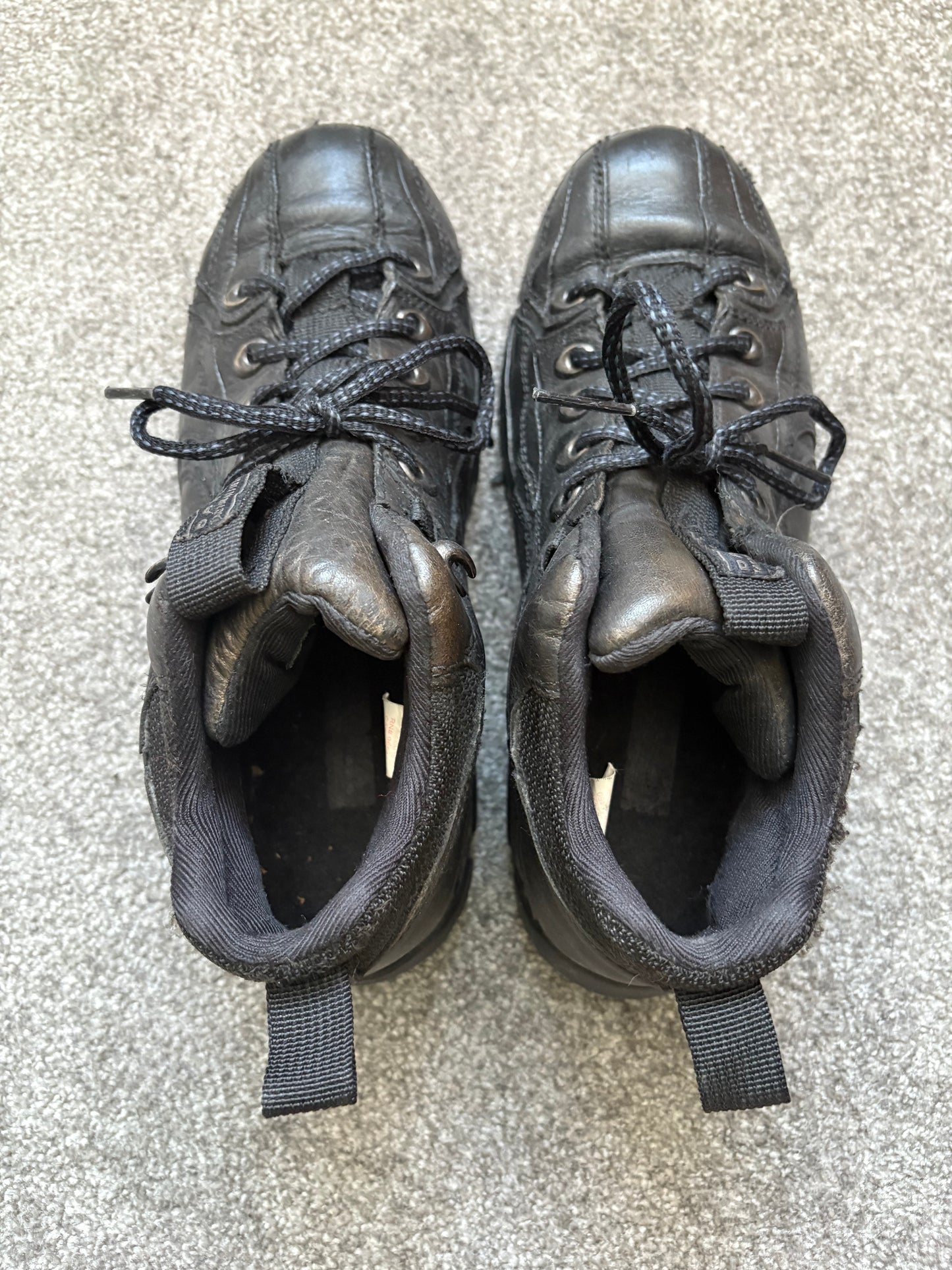 Oakley Flak 2000s Leather Tactical Black Boots