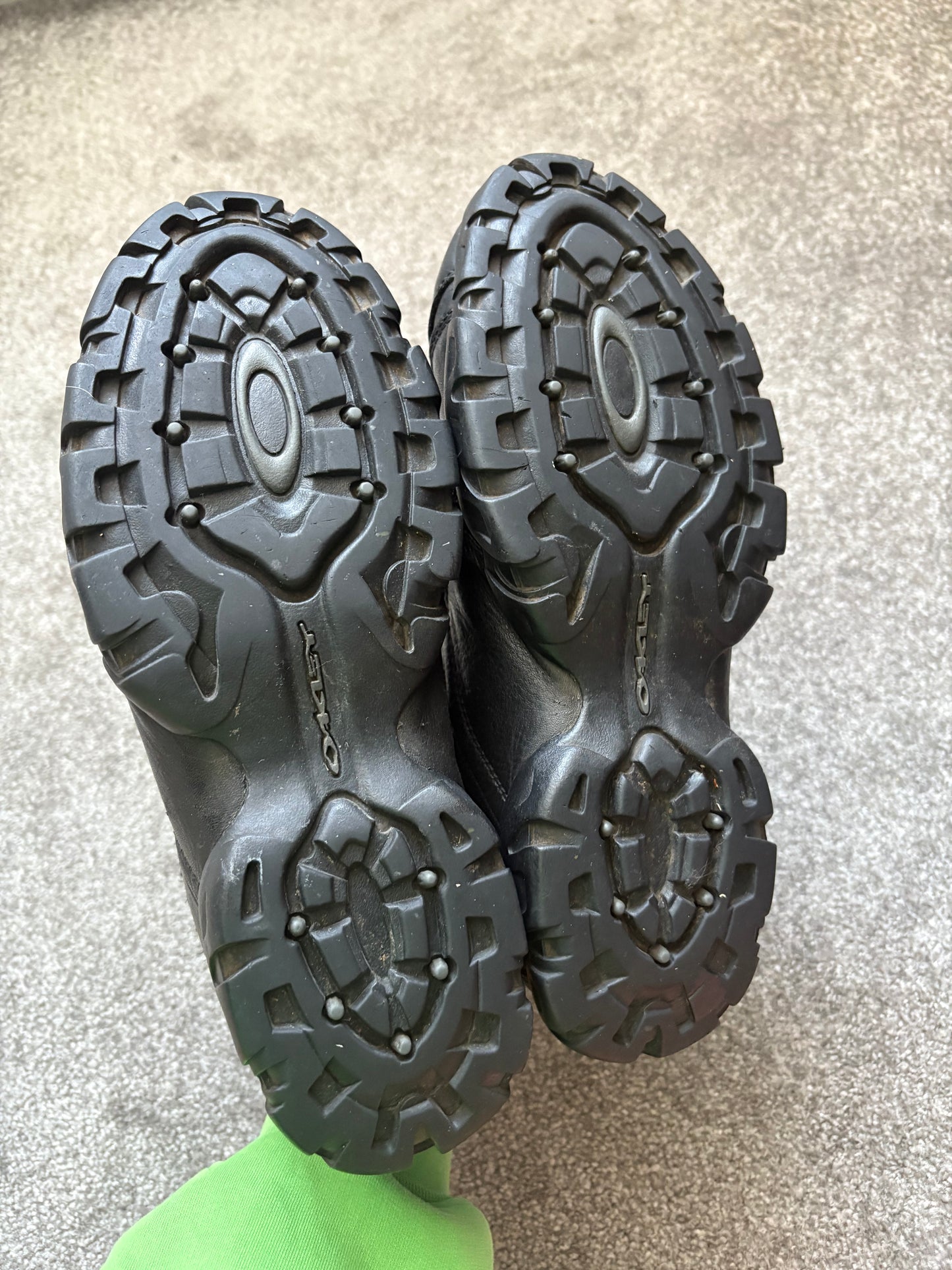 Oakley Flak 2000s Leather Tactical Black Boots