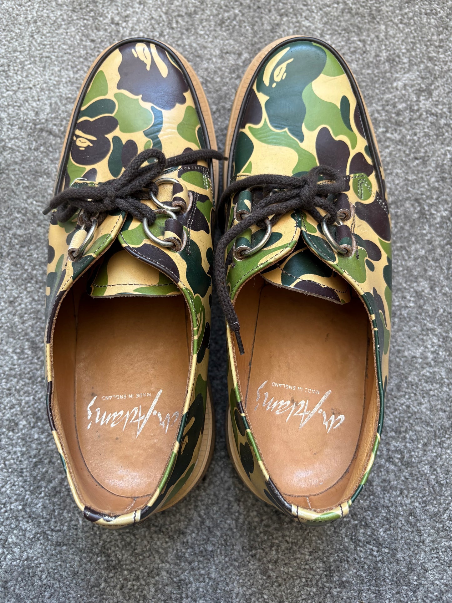 A Bathing Ape x George Cox 2012 Camo Creepers
