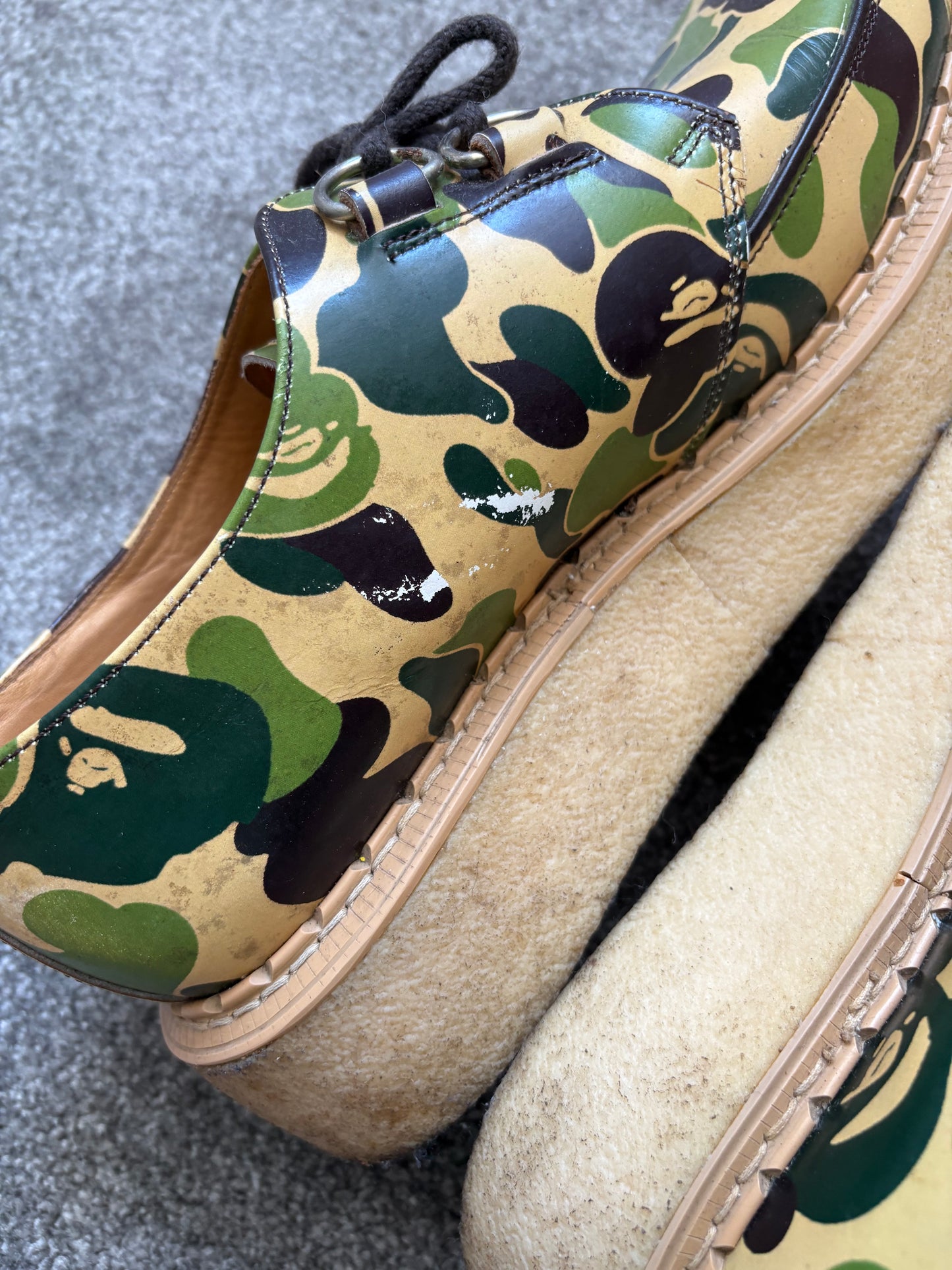 A Bathing Ape x George Cox 2012 Camo Creepers
