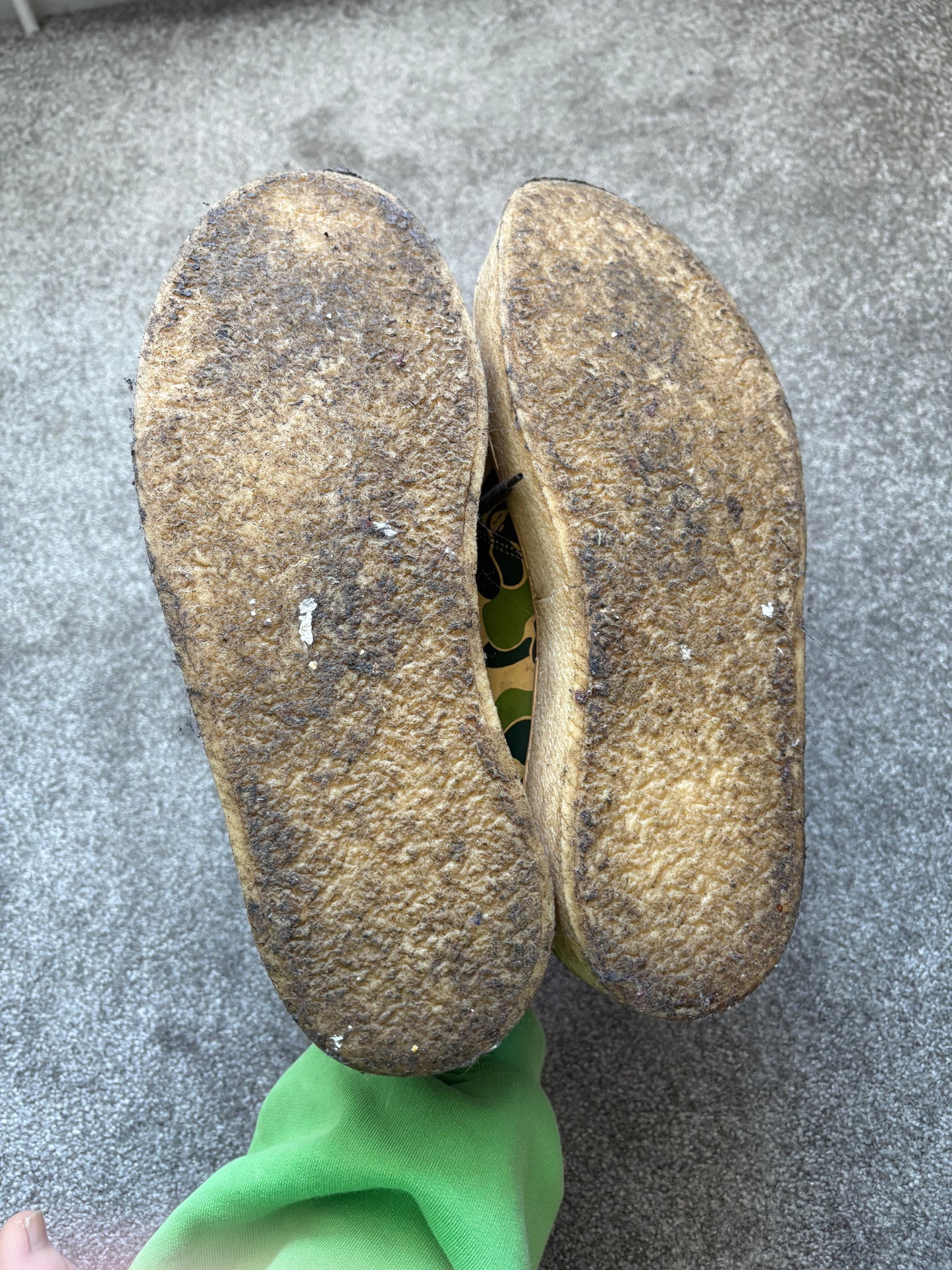 A Bathing Ape x George Cox 2012 Camo Creepers