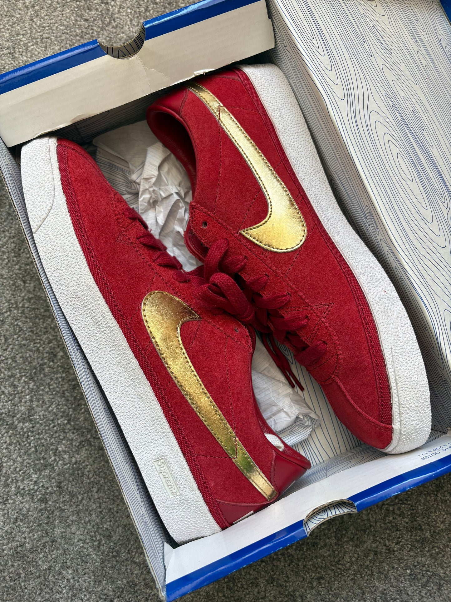 Nike SB x Supreme 2009 Zoom Bruin Trainers