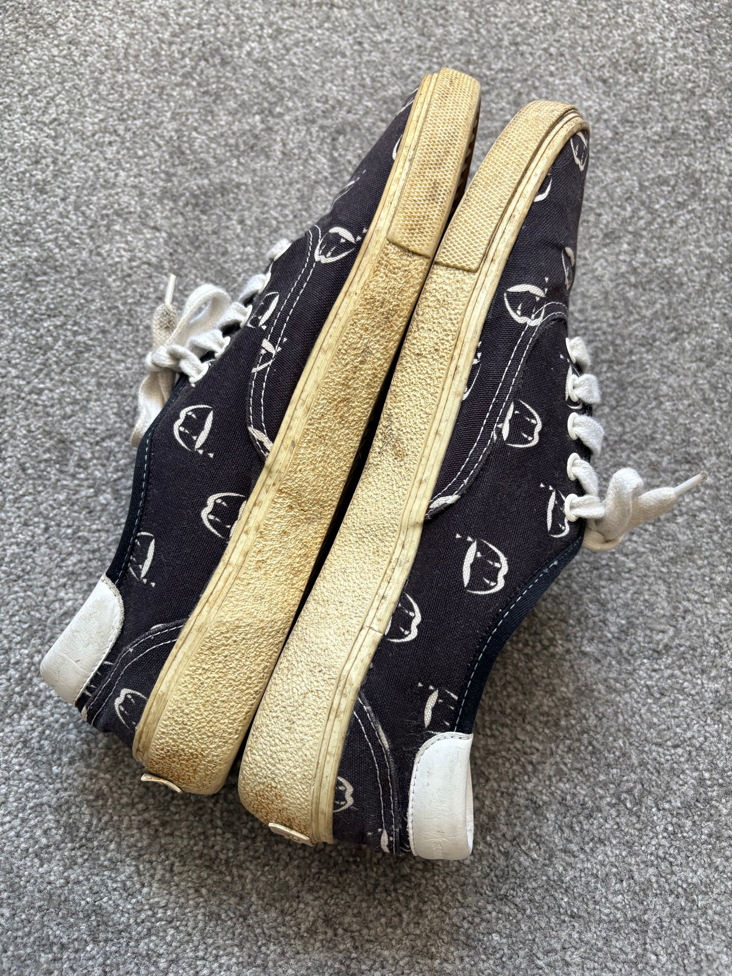 Saint Laurent SS14 Blood Luster Skate Sneakers