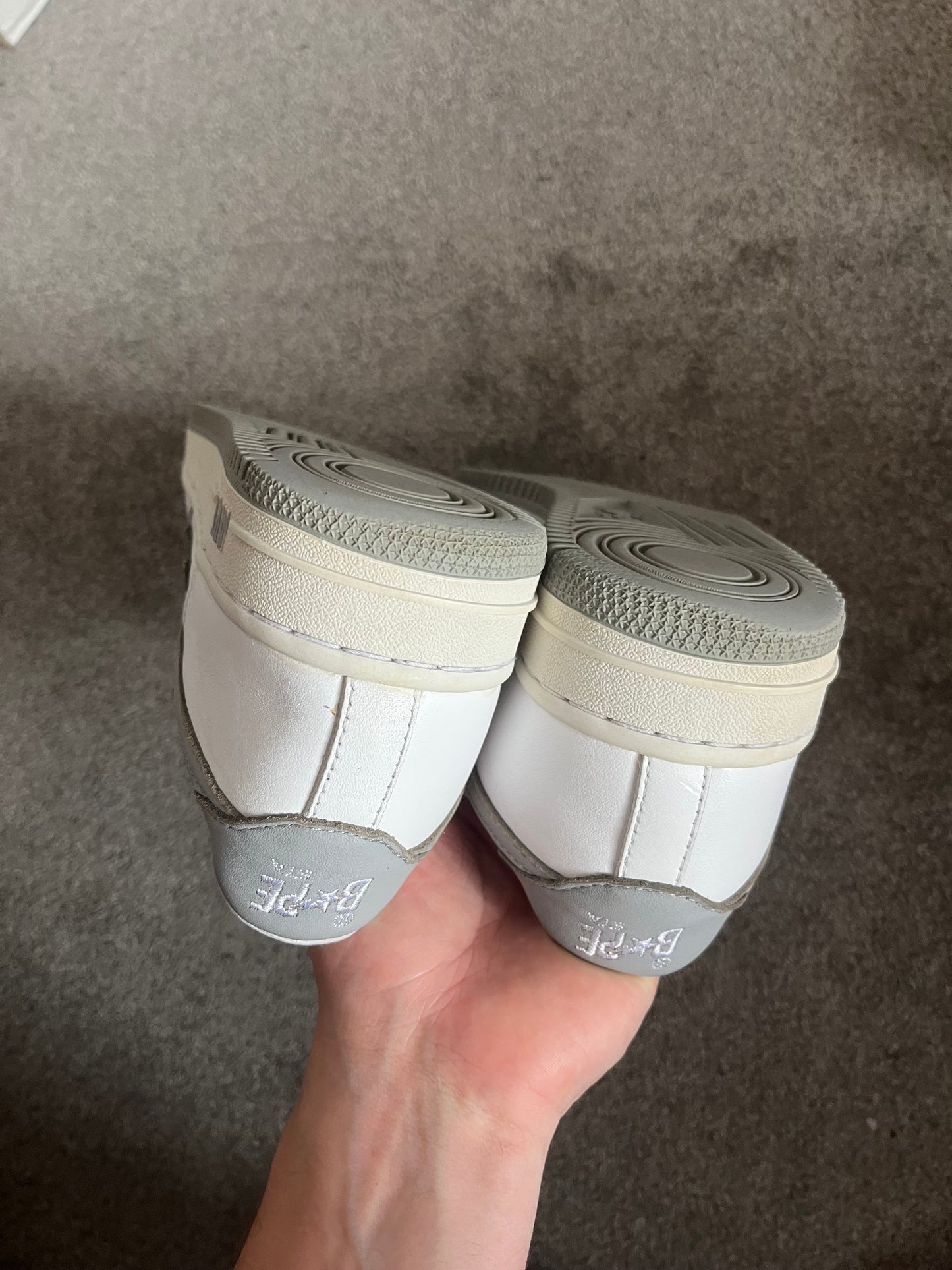 Bape White Leather 2003 Bapestas