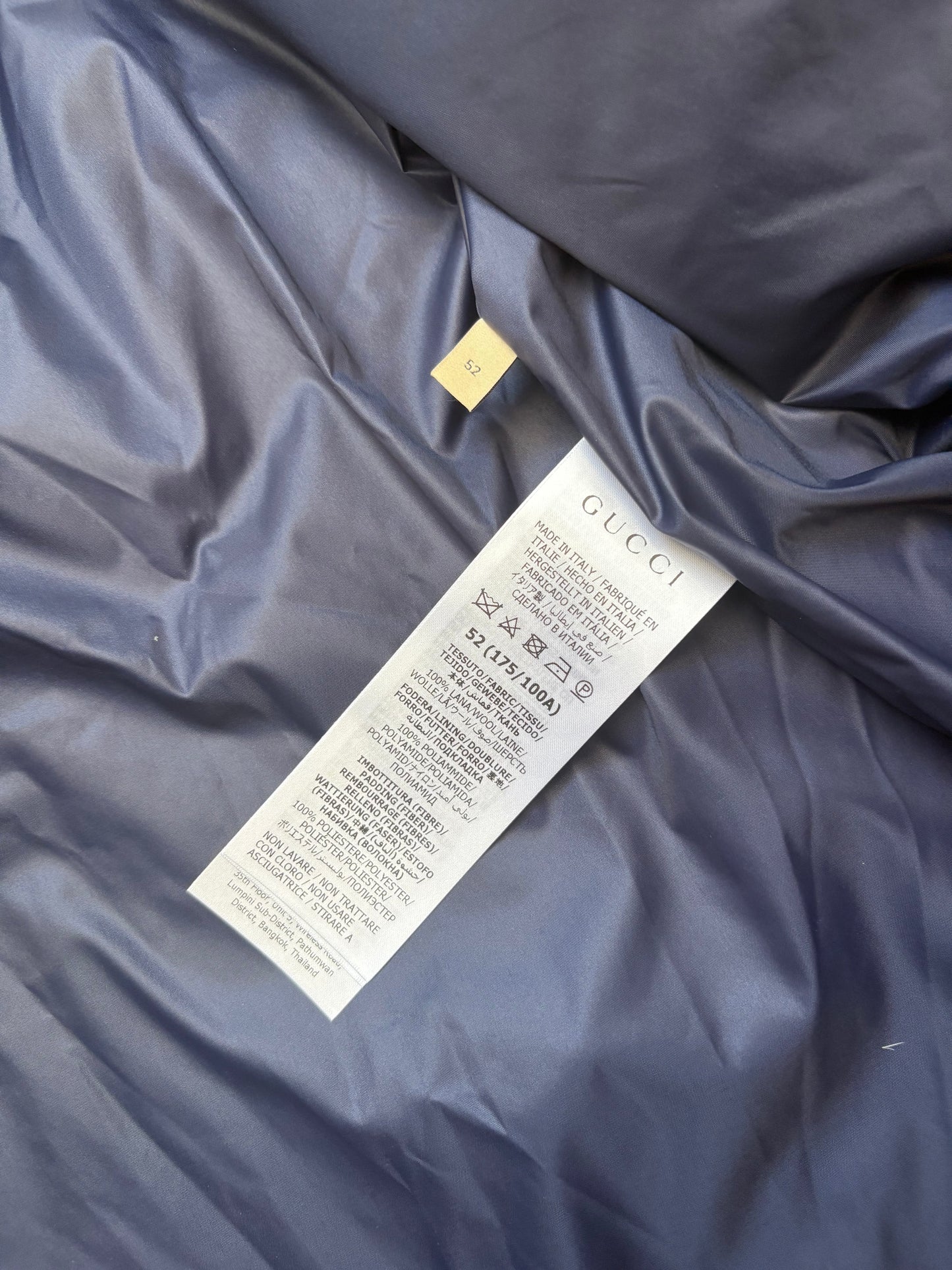 Gucci Monogram Wool Overshirt
