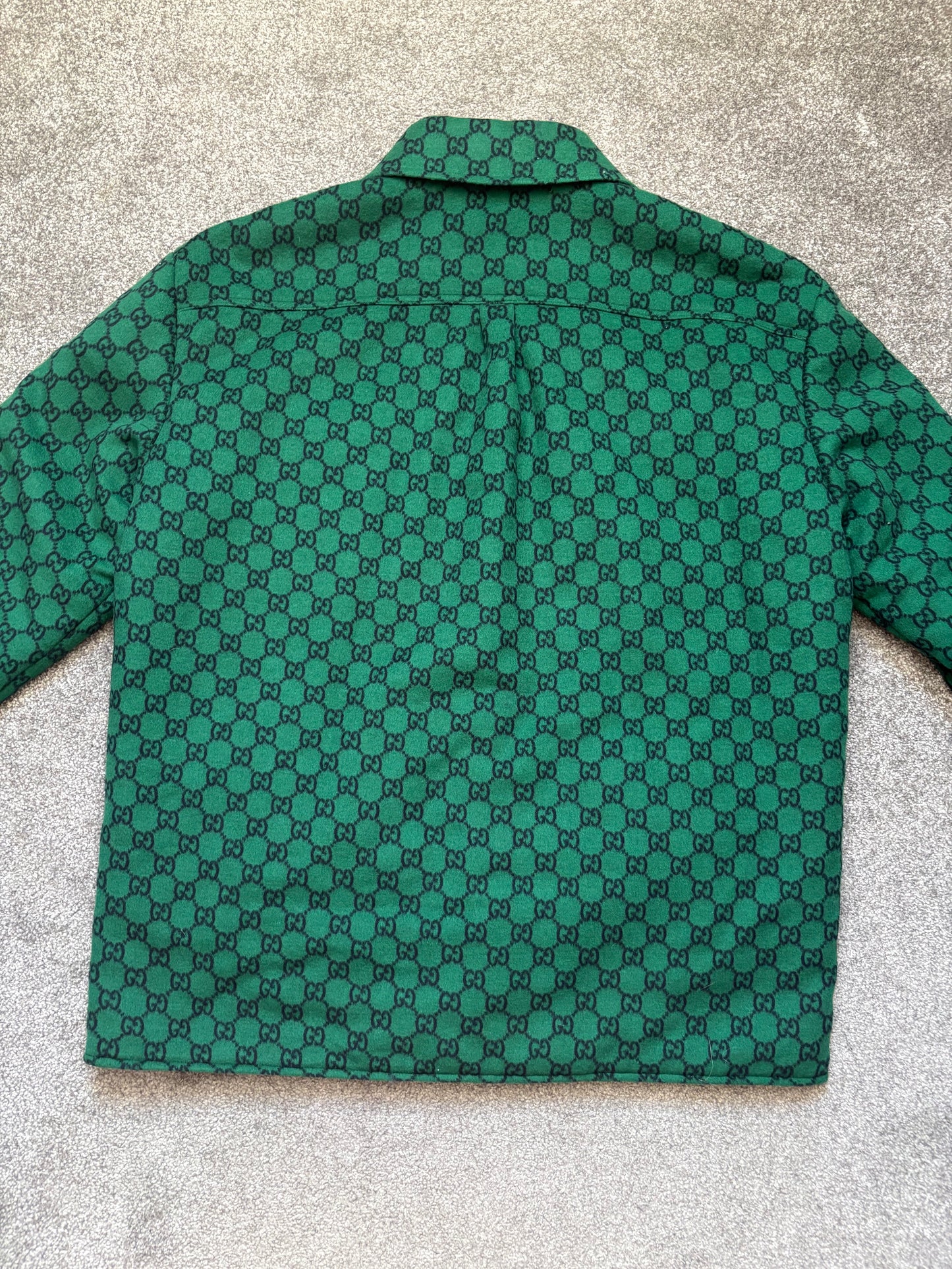 Gucci Monogram Wool Overshirt