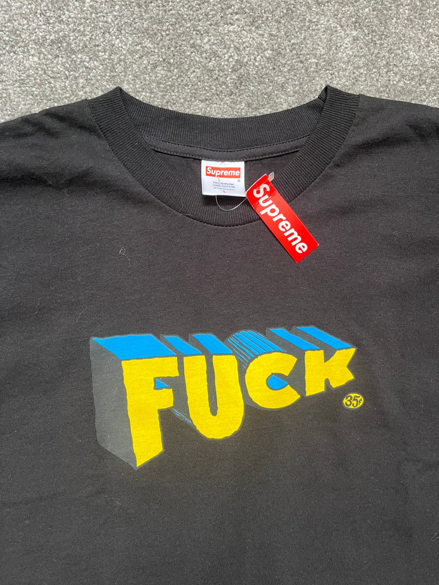 Supreme R Crumb Fuck 2008 Shirt DSWT