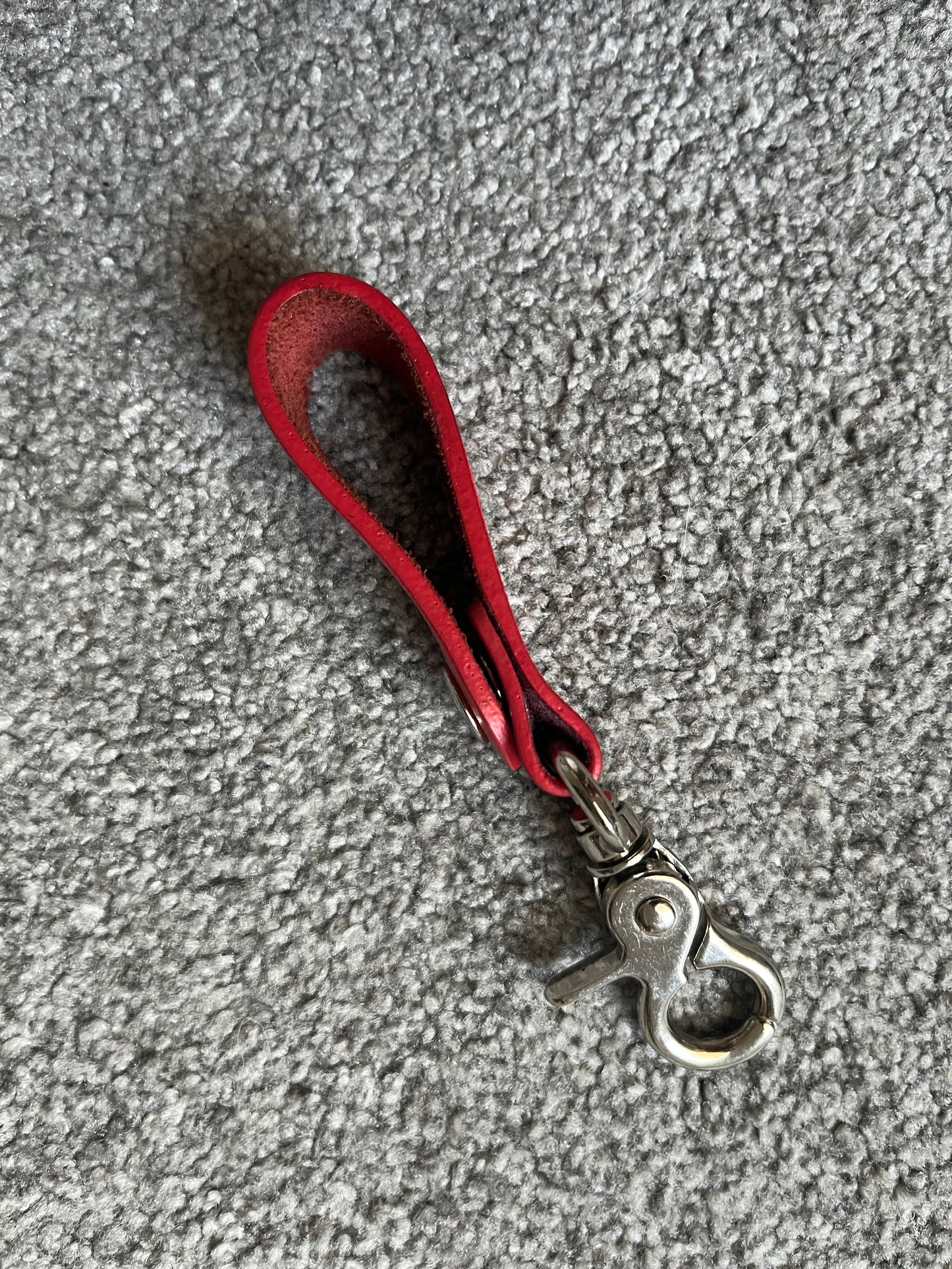 Supreme Red Leather 2009 Keyring