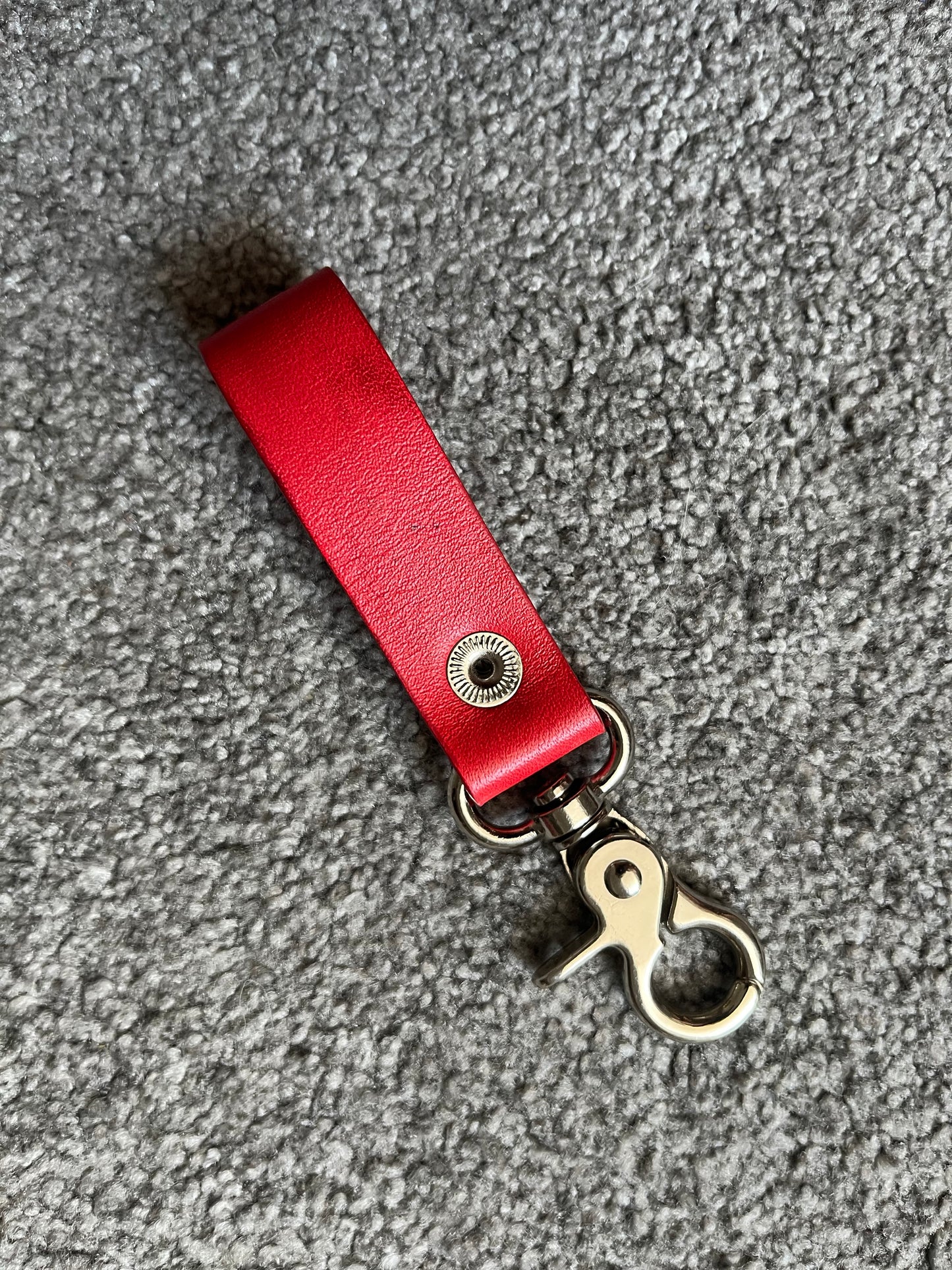 Supreme Red Leather 2009 Keyring