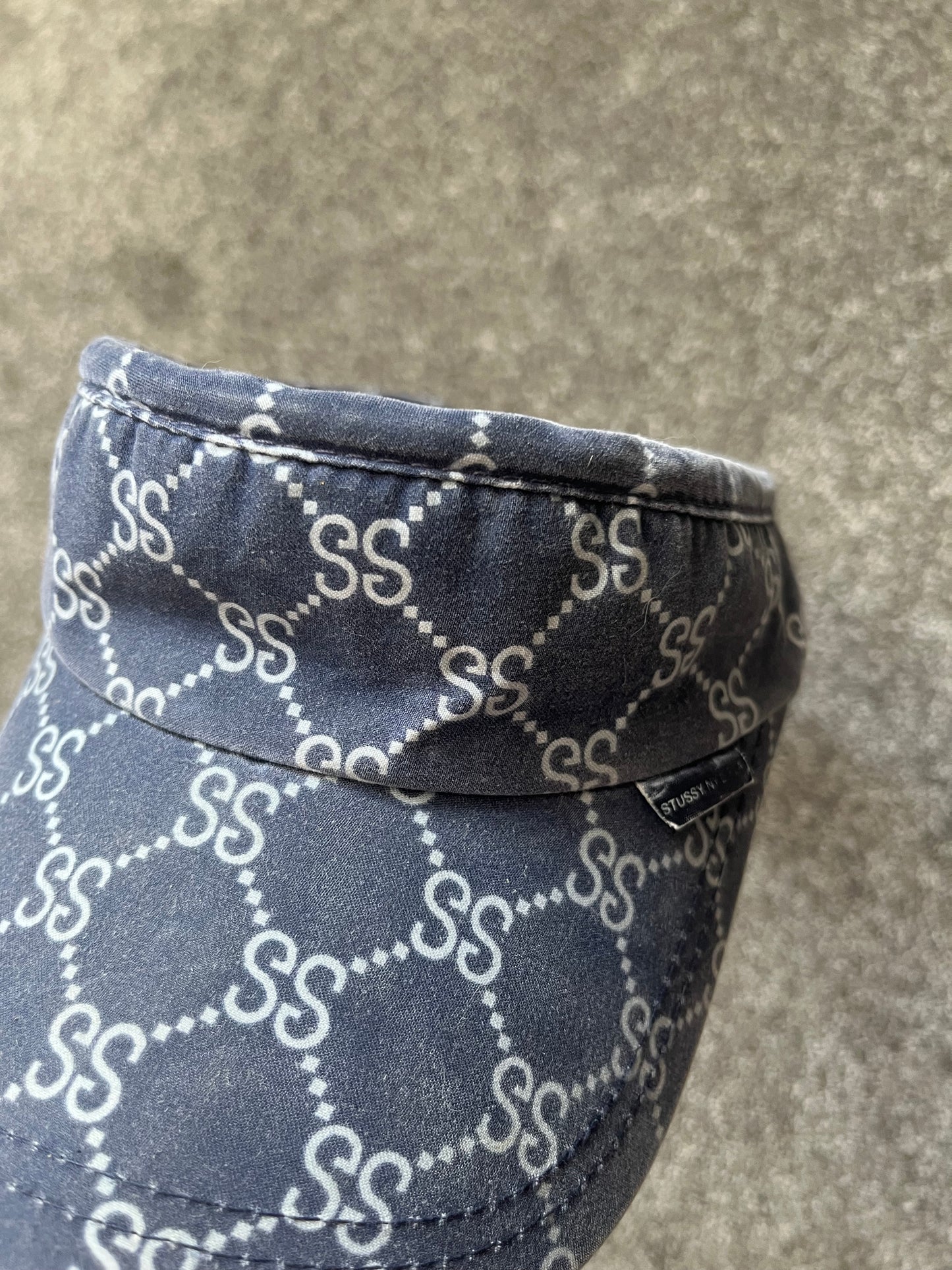 Stussy ‘Stucci’ Monogram Gucci Visor Cap