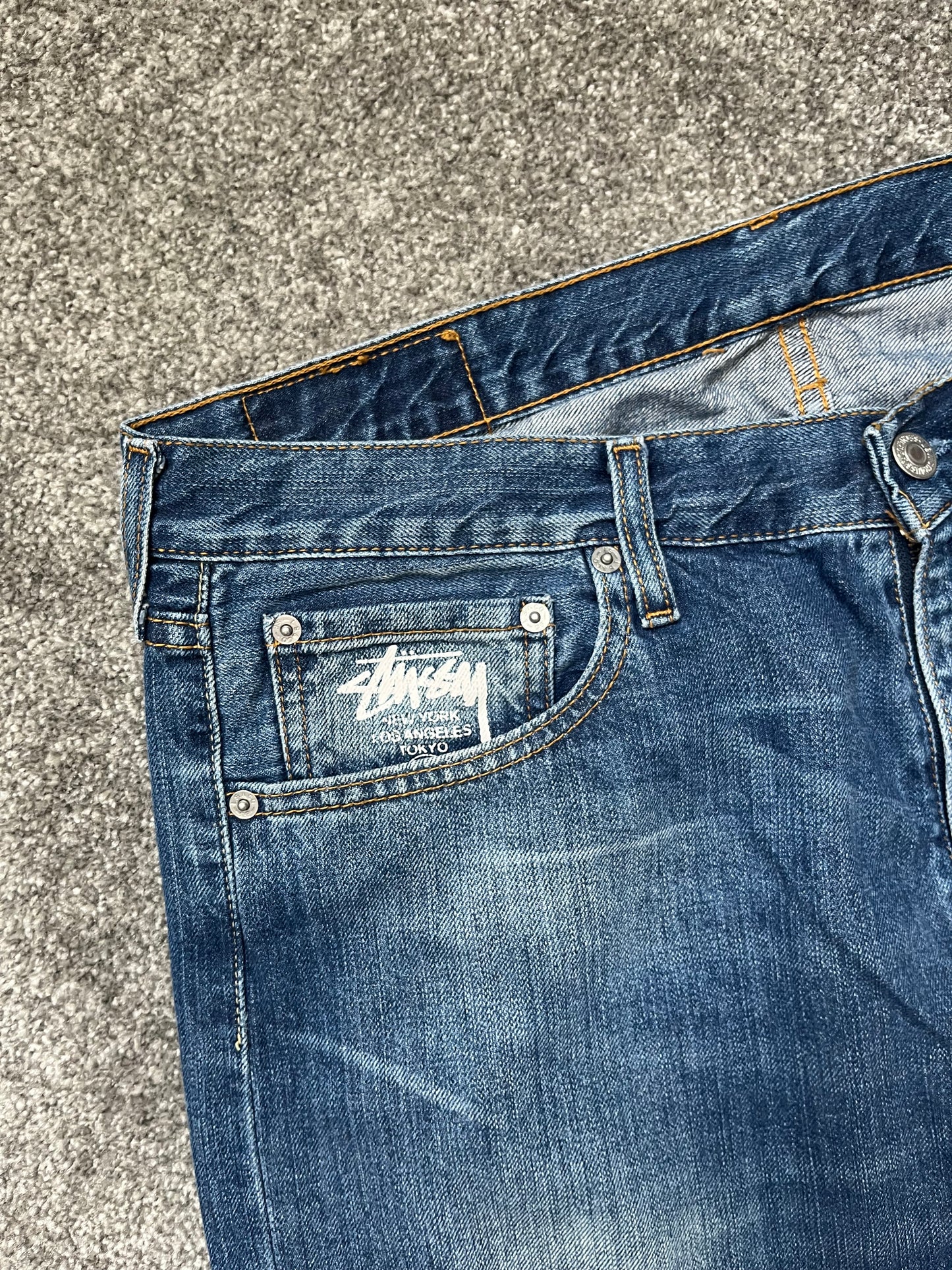 Stussy x Levi 1967 505 Jeans