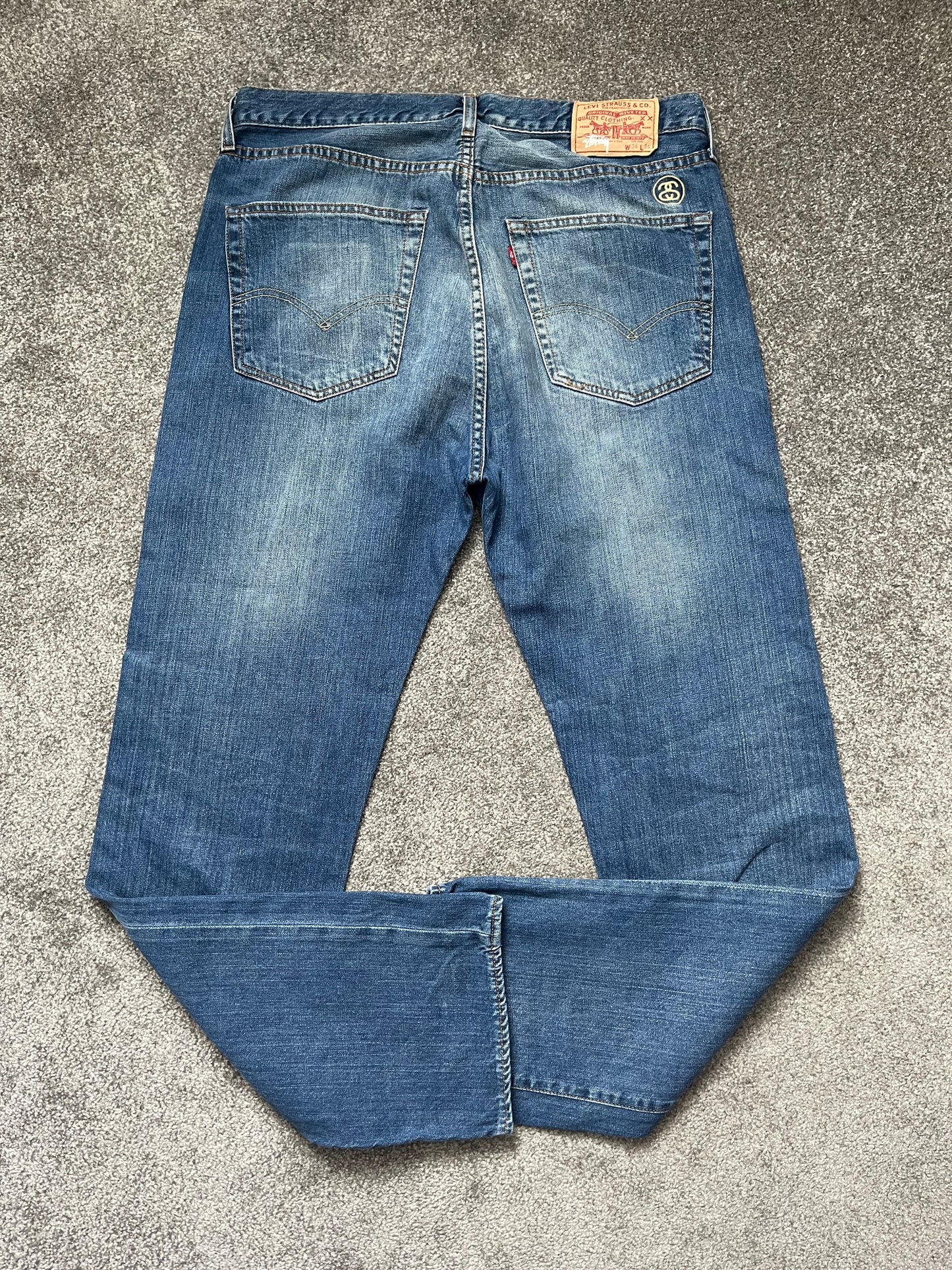 Stussy x Levi 1967 505 Jeans