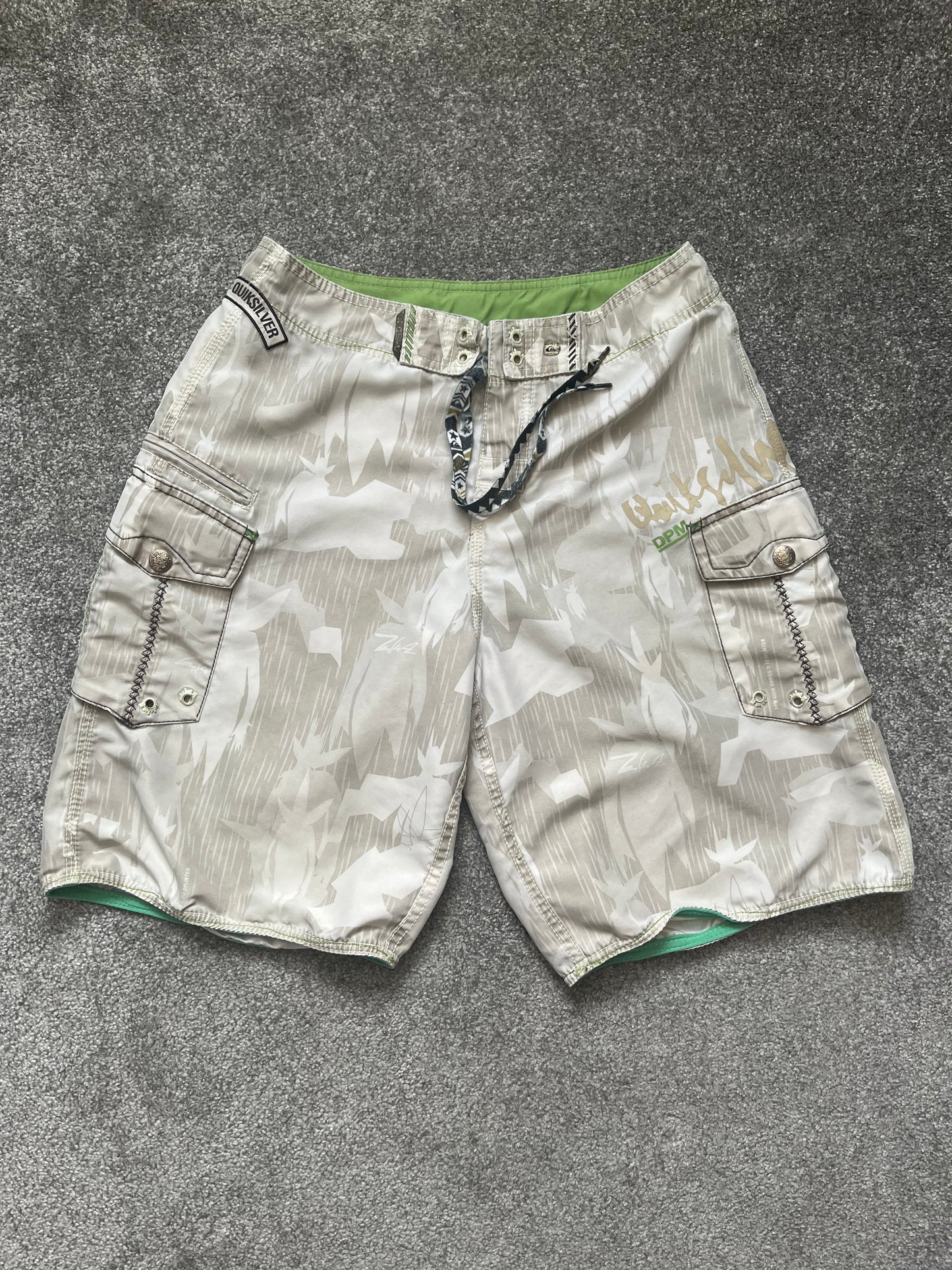 Futura x Quiksilver 2007 Pointman Shorts