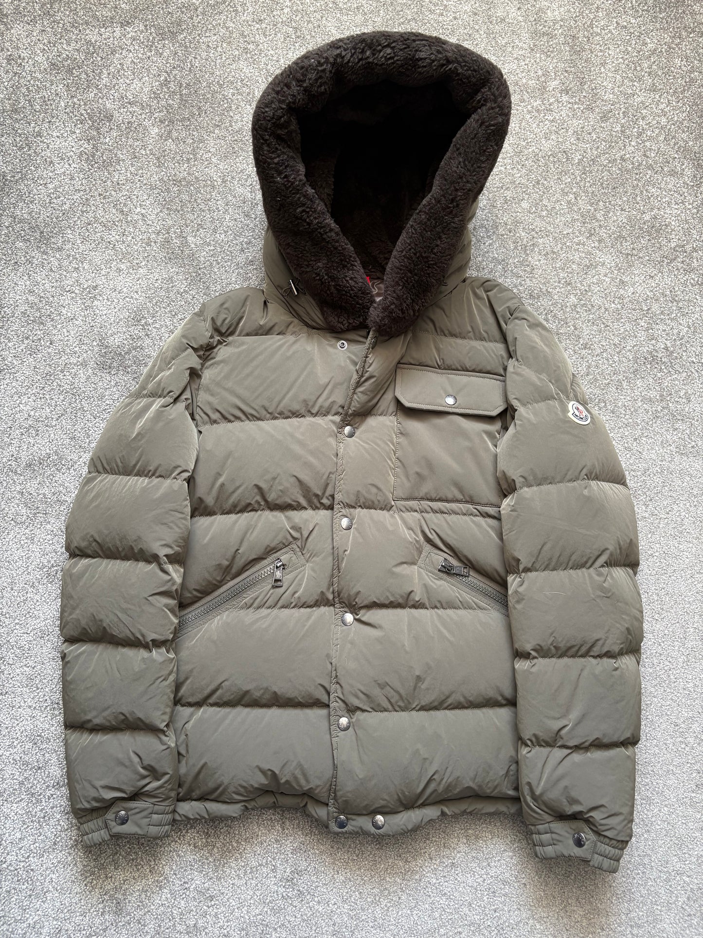 Moncler Marcelettes Fur Down Jacket
