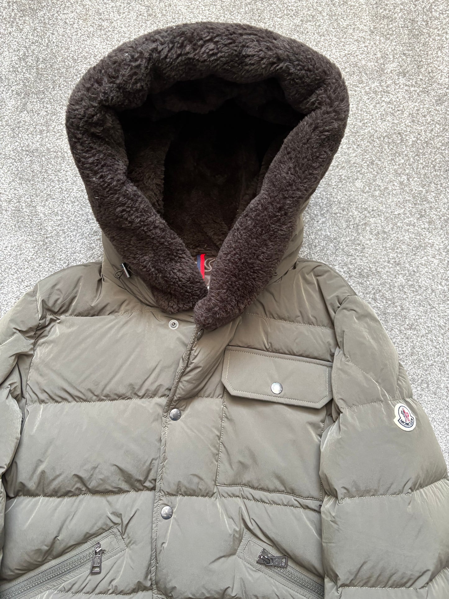 Moncler Marcelettes Fur Down Jacket