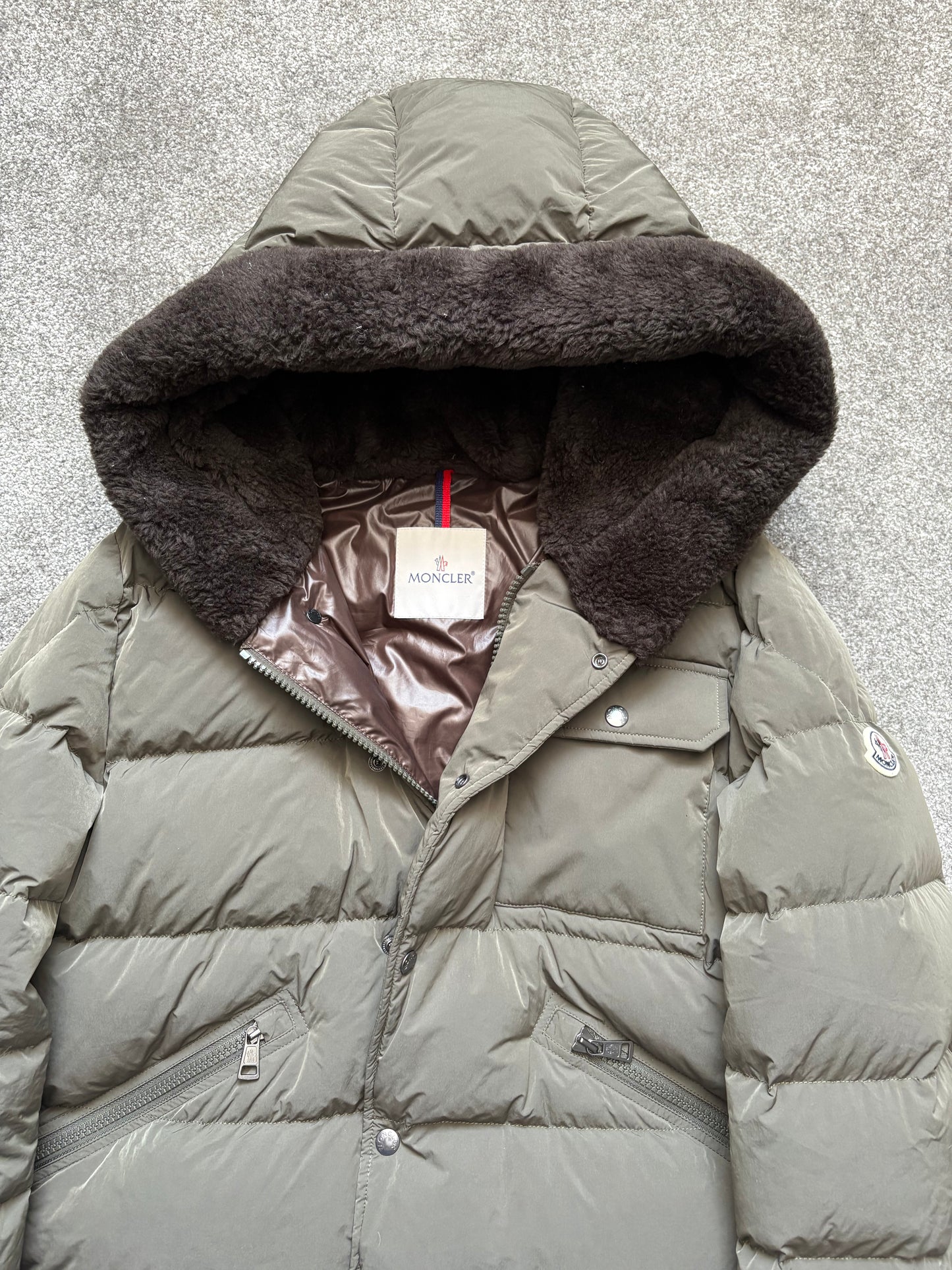 Moncler Marcelettes Fur Down Jacket