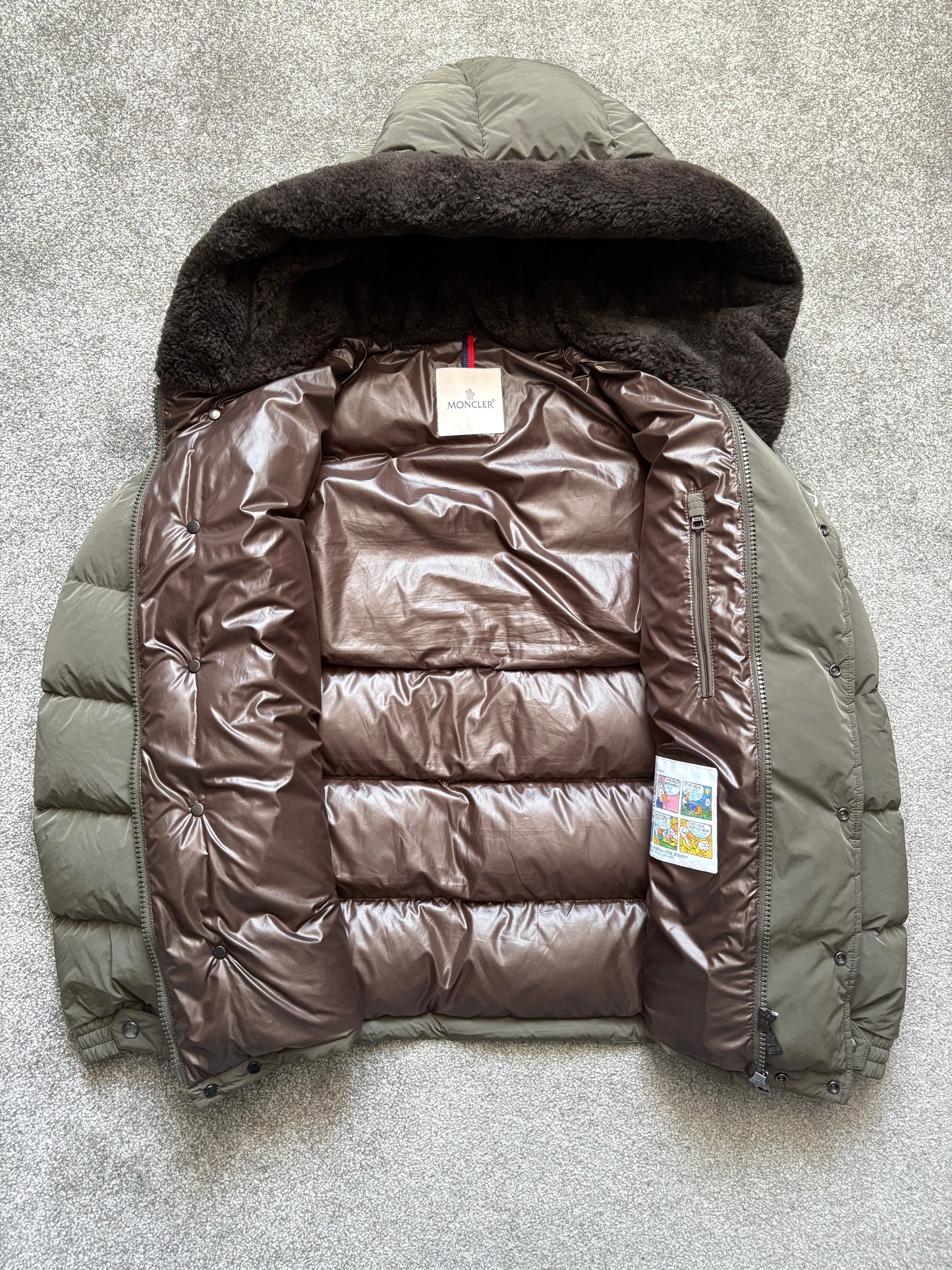 Moncler Marcelettes Fur Down Jacket
