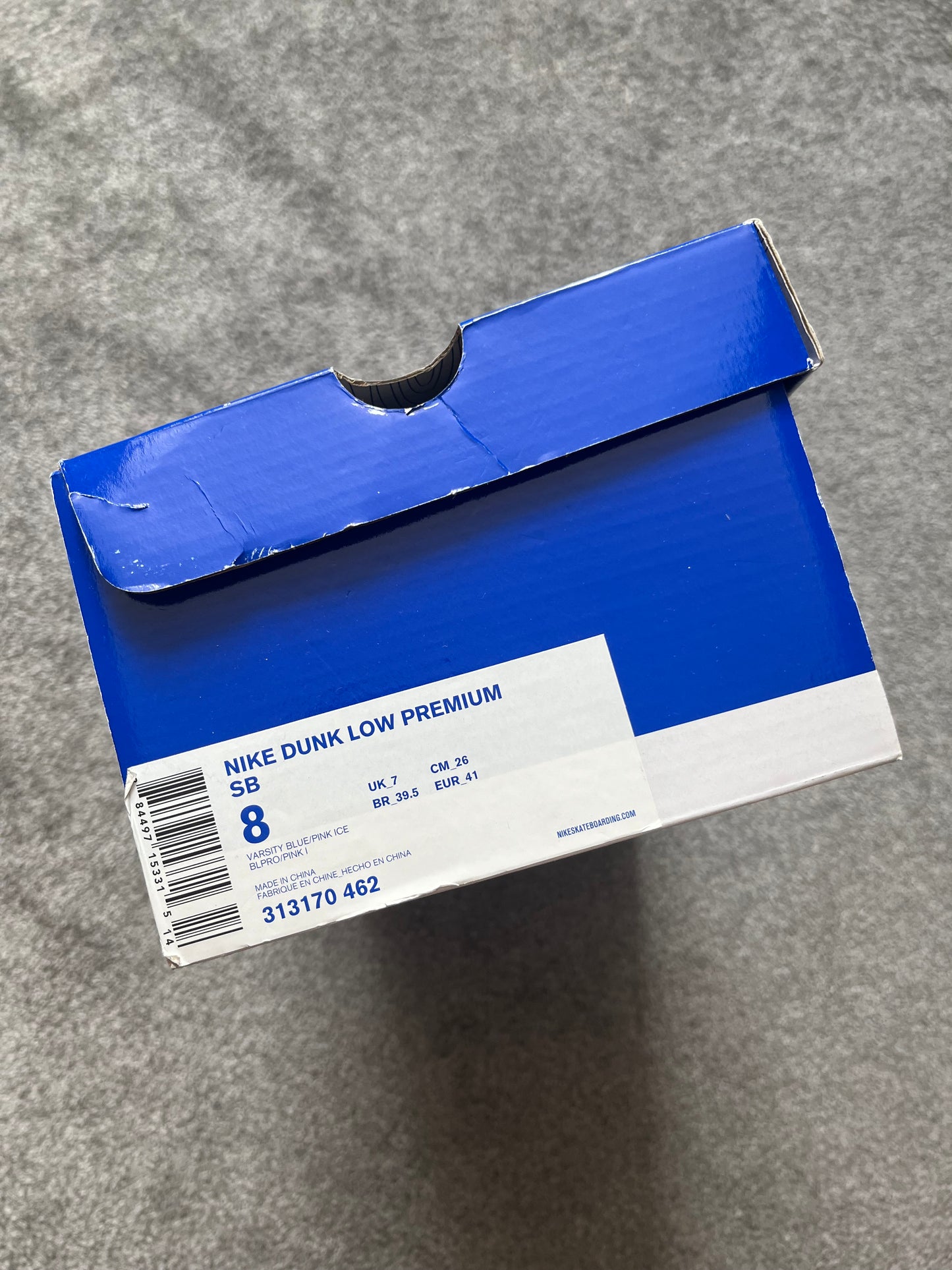 Nike SB Varsity Blue 2009 Dunks