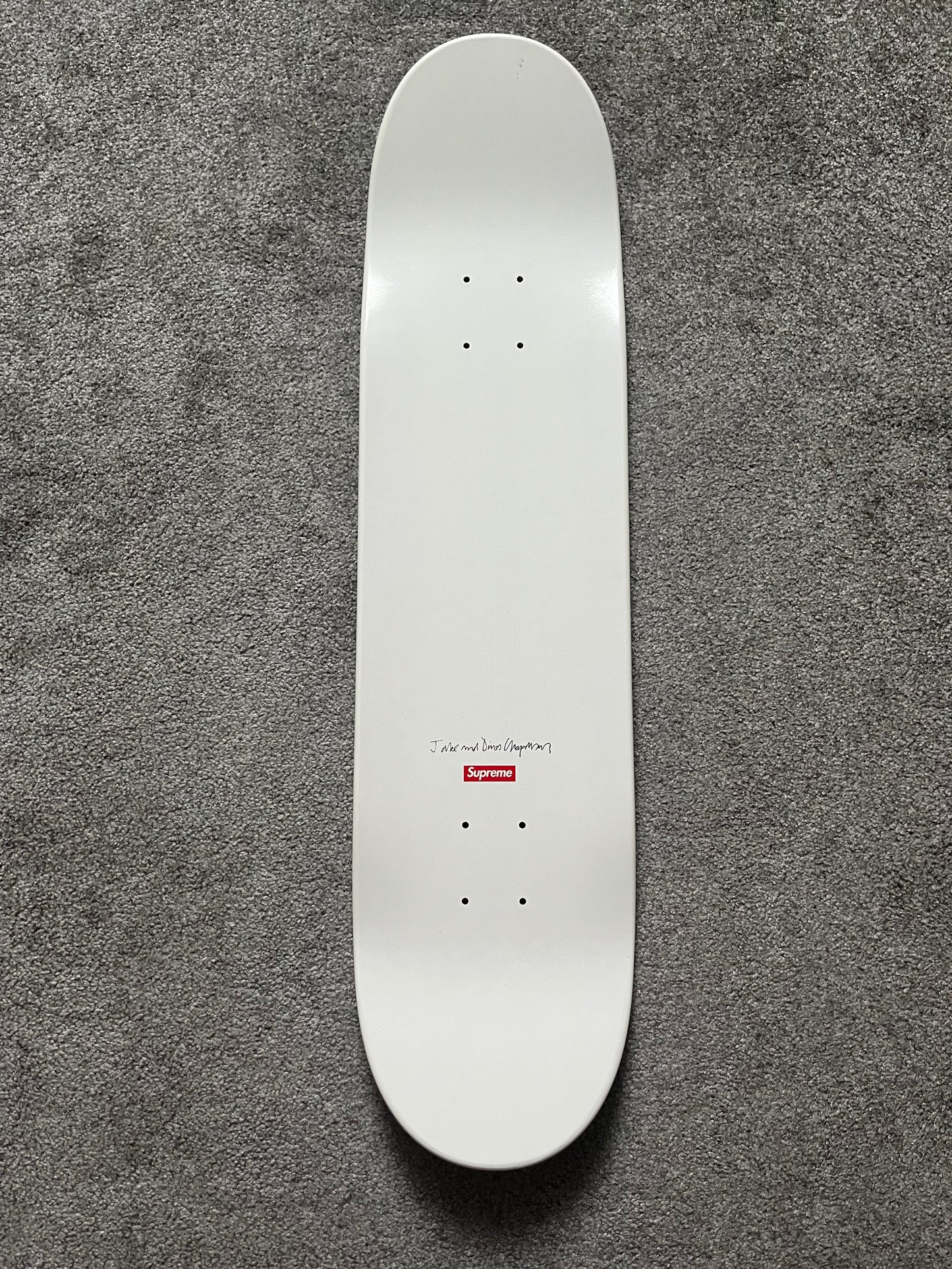 Supreme Chapman Brothers 2012 Skateboard Deck