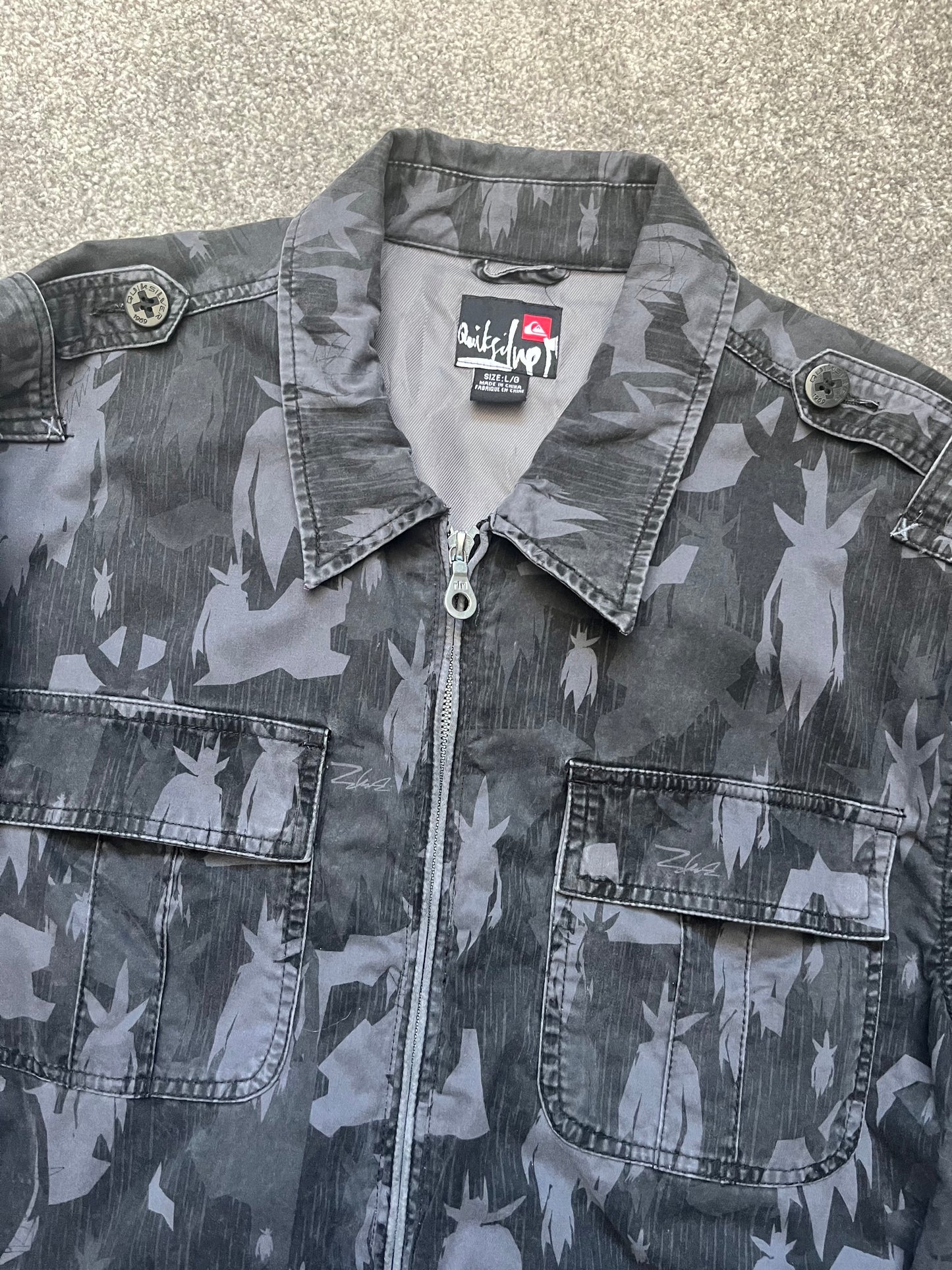 Futura x Maharishi x Quicksilver 2007 Pointman Harrington Jacket