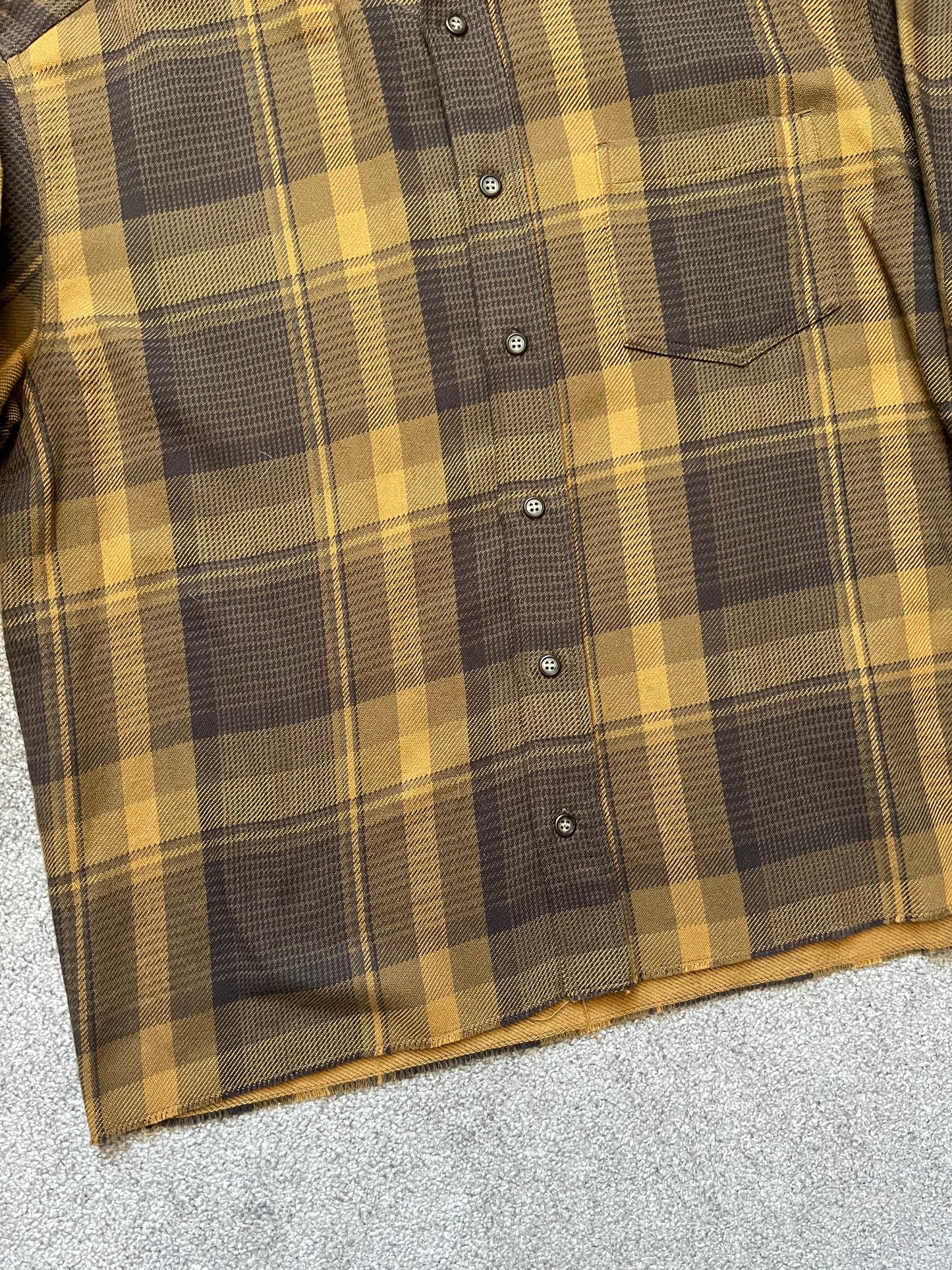 John Elliot Checkered Flannel Shirt