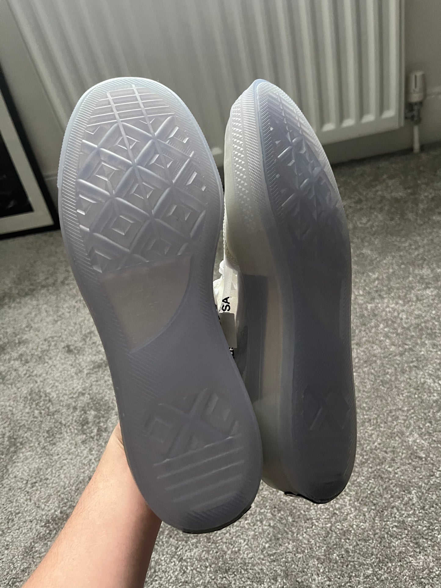 Sample Off White Converse Chuck Taylors
