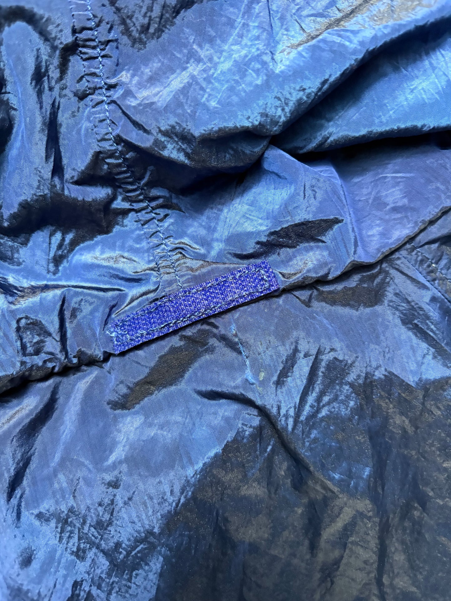 Stone Island 2008 Blue Nylon Metal Shimmer Jacket
