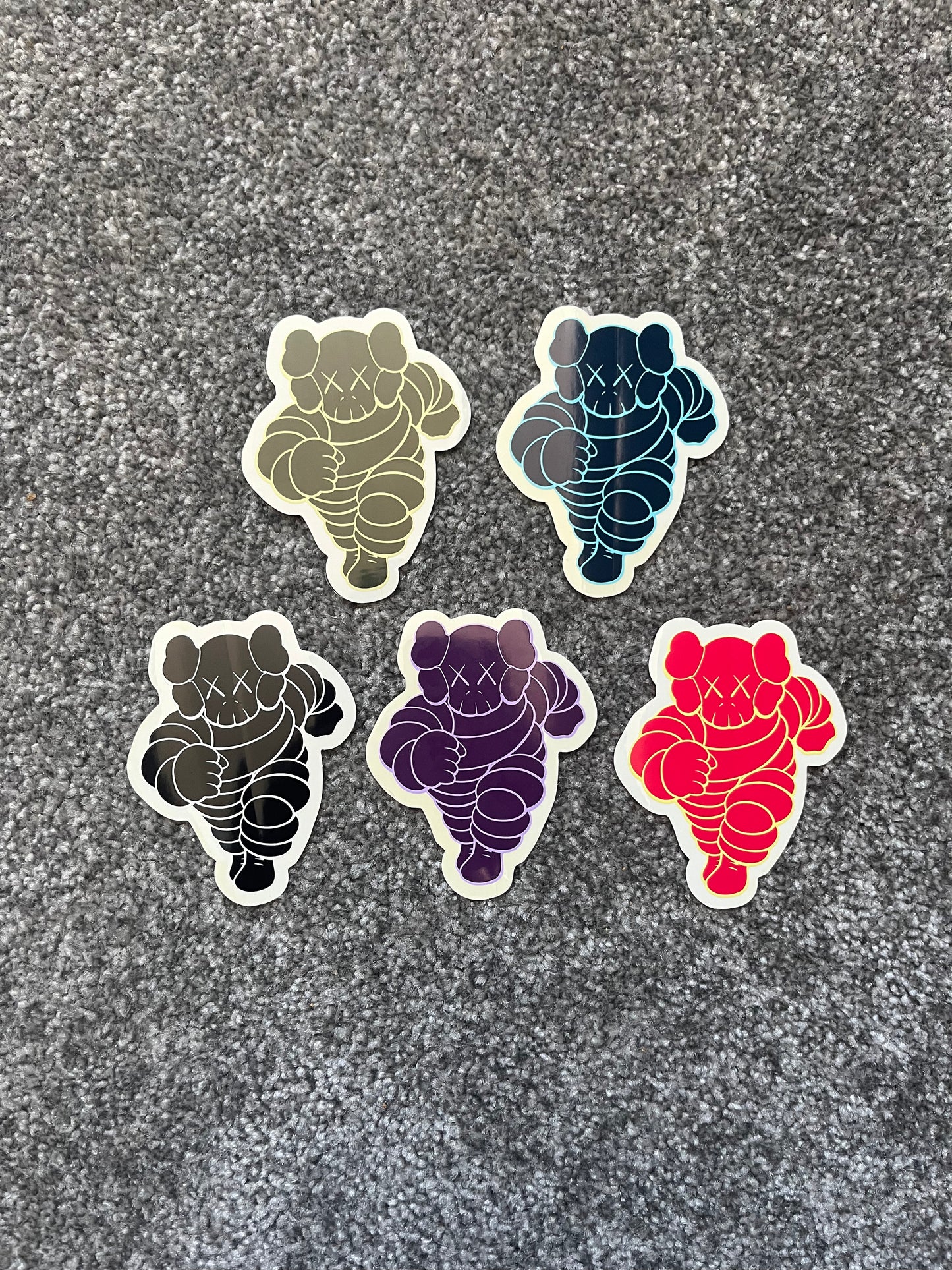 Kaws Chum 2001 Sticker Set
