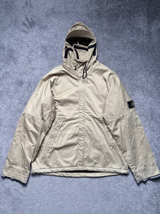 Stone Island 2004 Raso Floccato Riot Mask Jacket