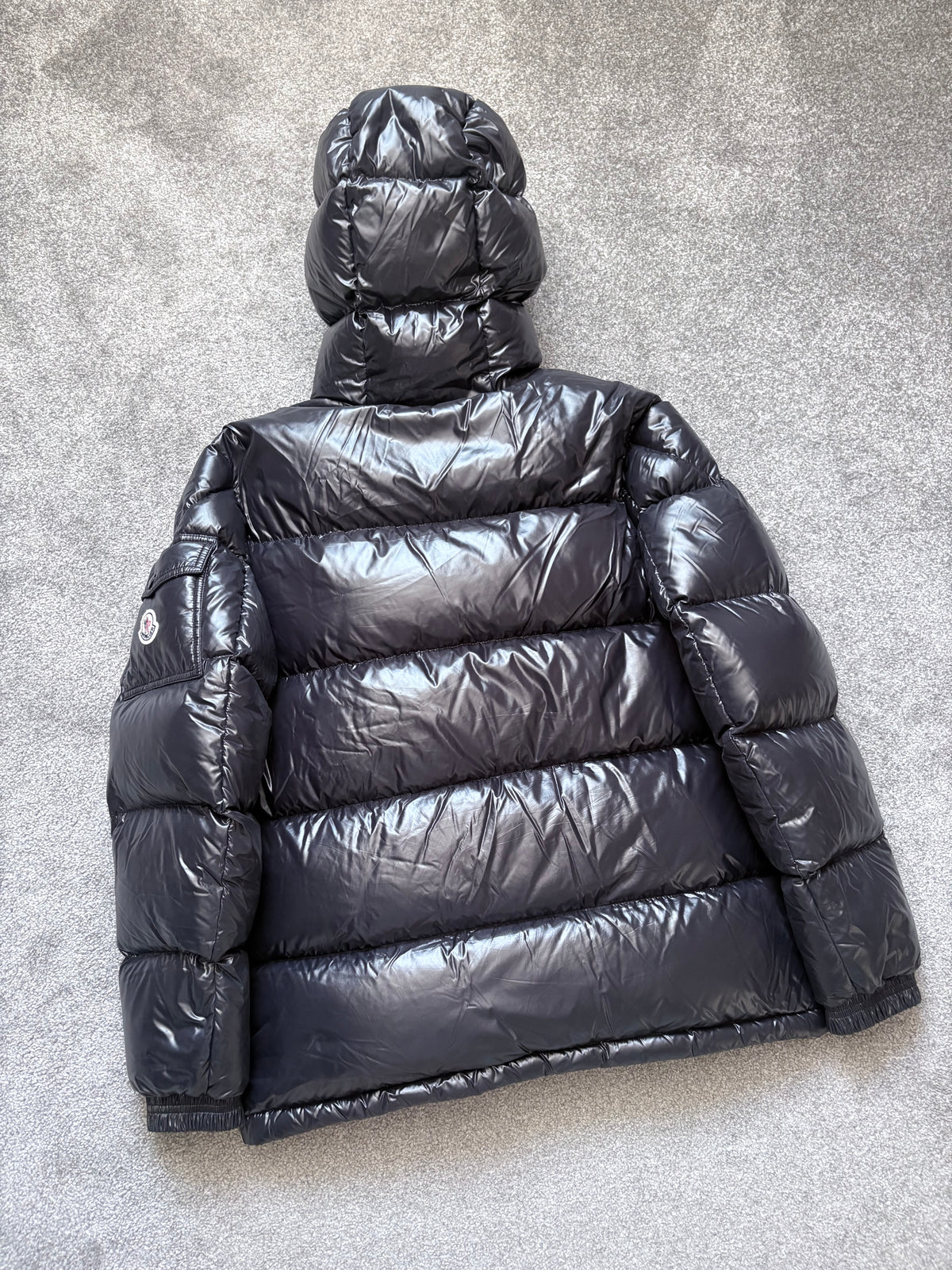 Moncler Black Ecrins Down-Filled Jacket