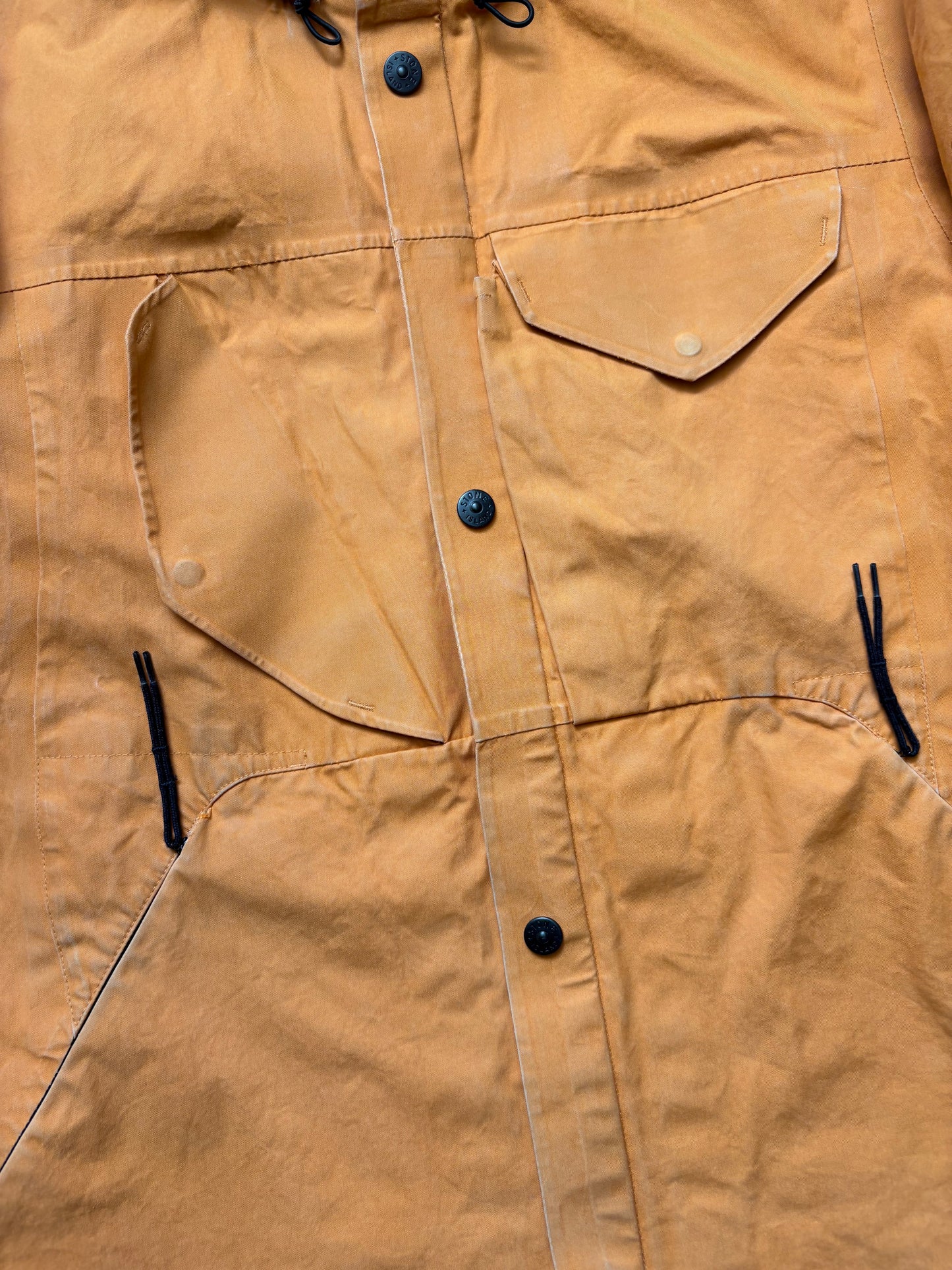 Stone Island 2008 Orange Ventile Jacket