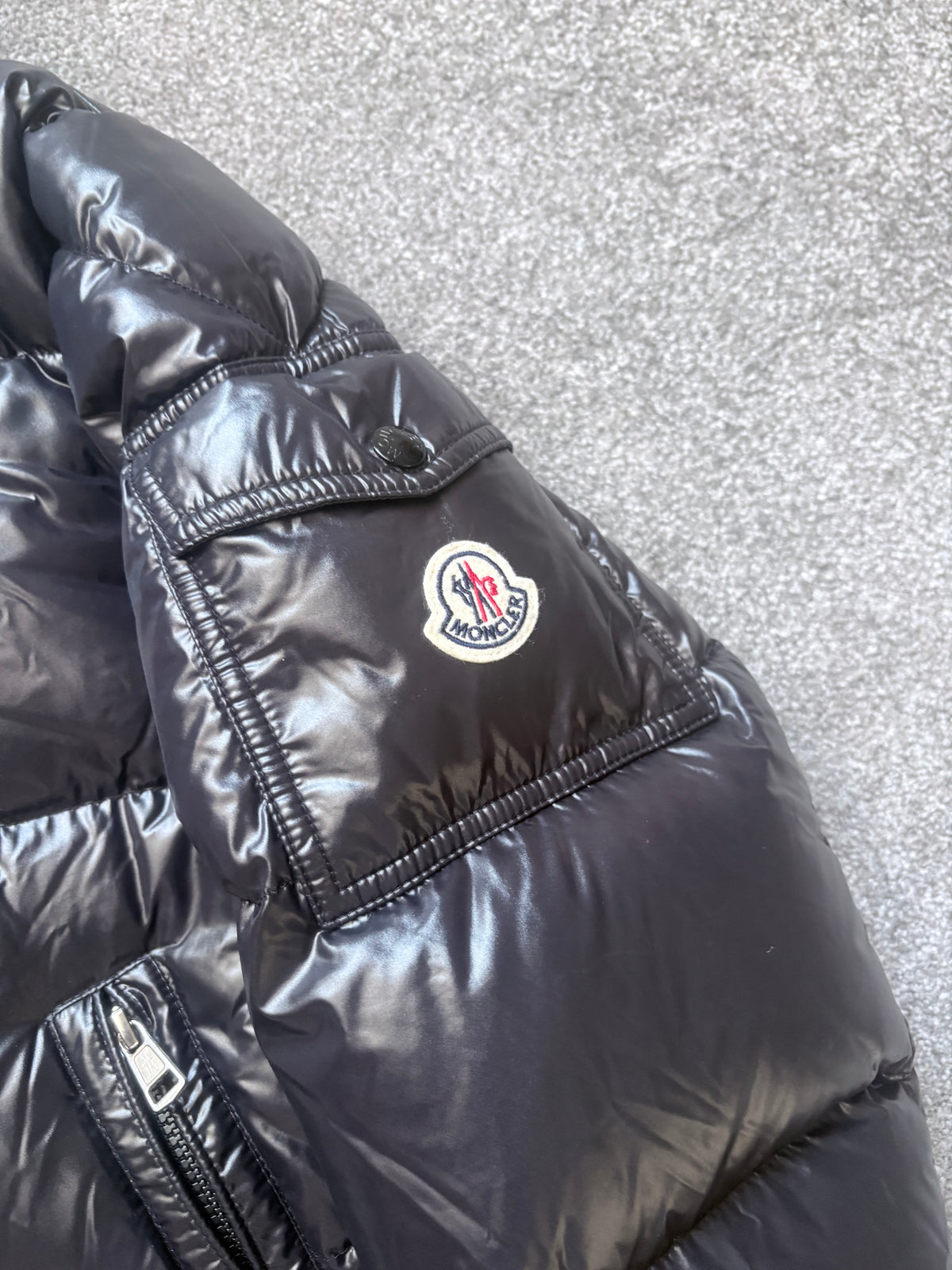 Moncler Black Ecrins Down-Filled Jacket