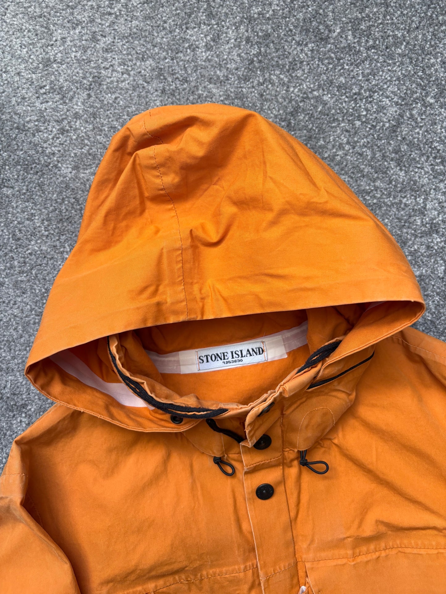 Stone Island 2008 Orange Ventile Jacket