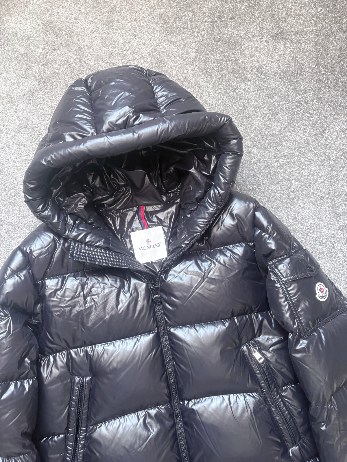 Moncler Black Ecrins Down-Filled Jacket