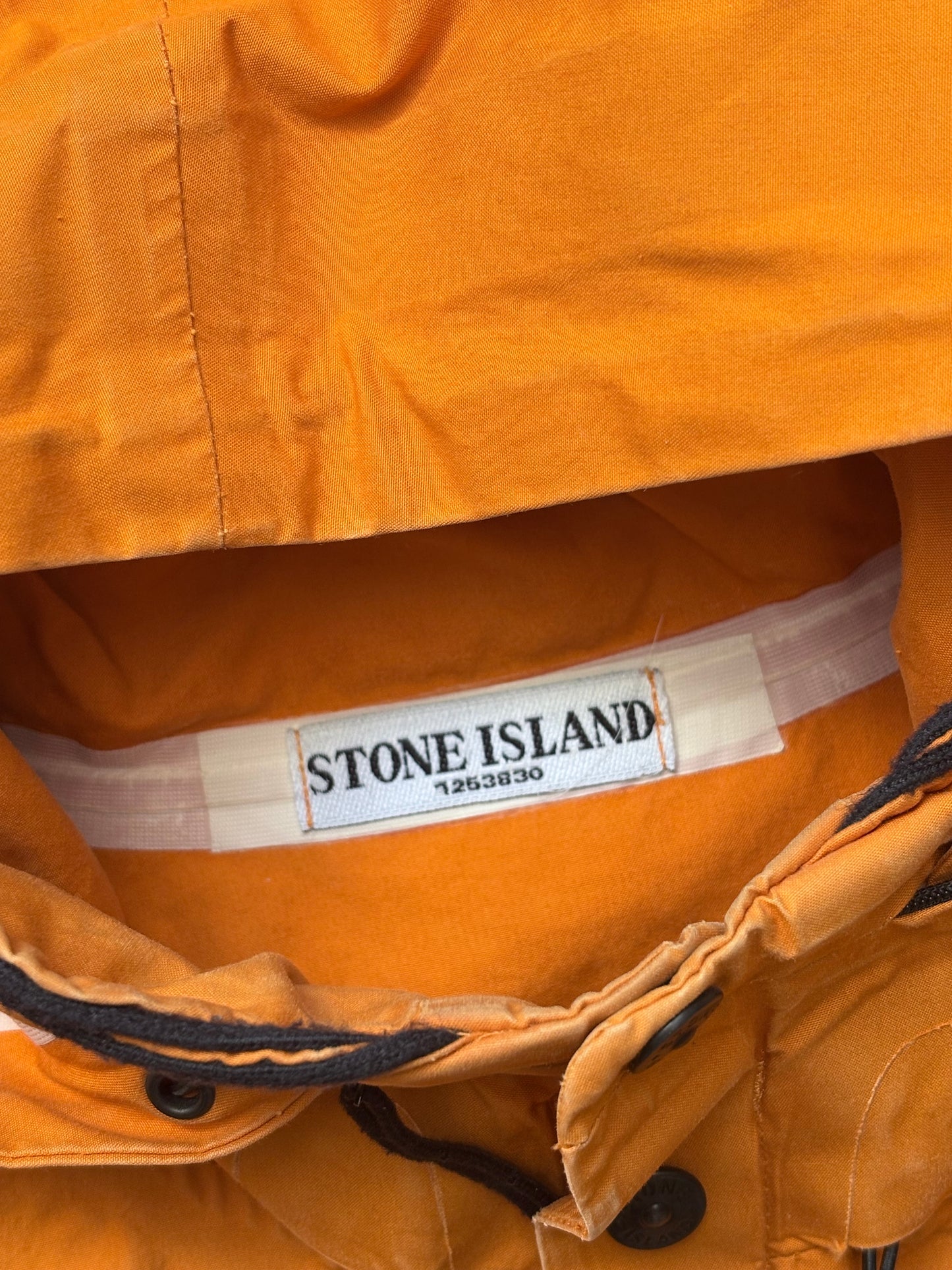 Stone Island 2008 Orange Ventile Jacket