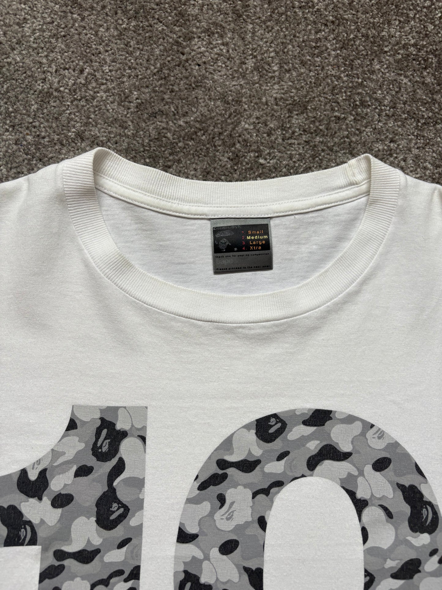 Bape 2003 10th Anniversary Shirt