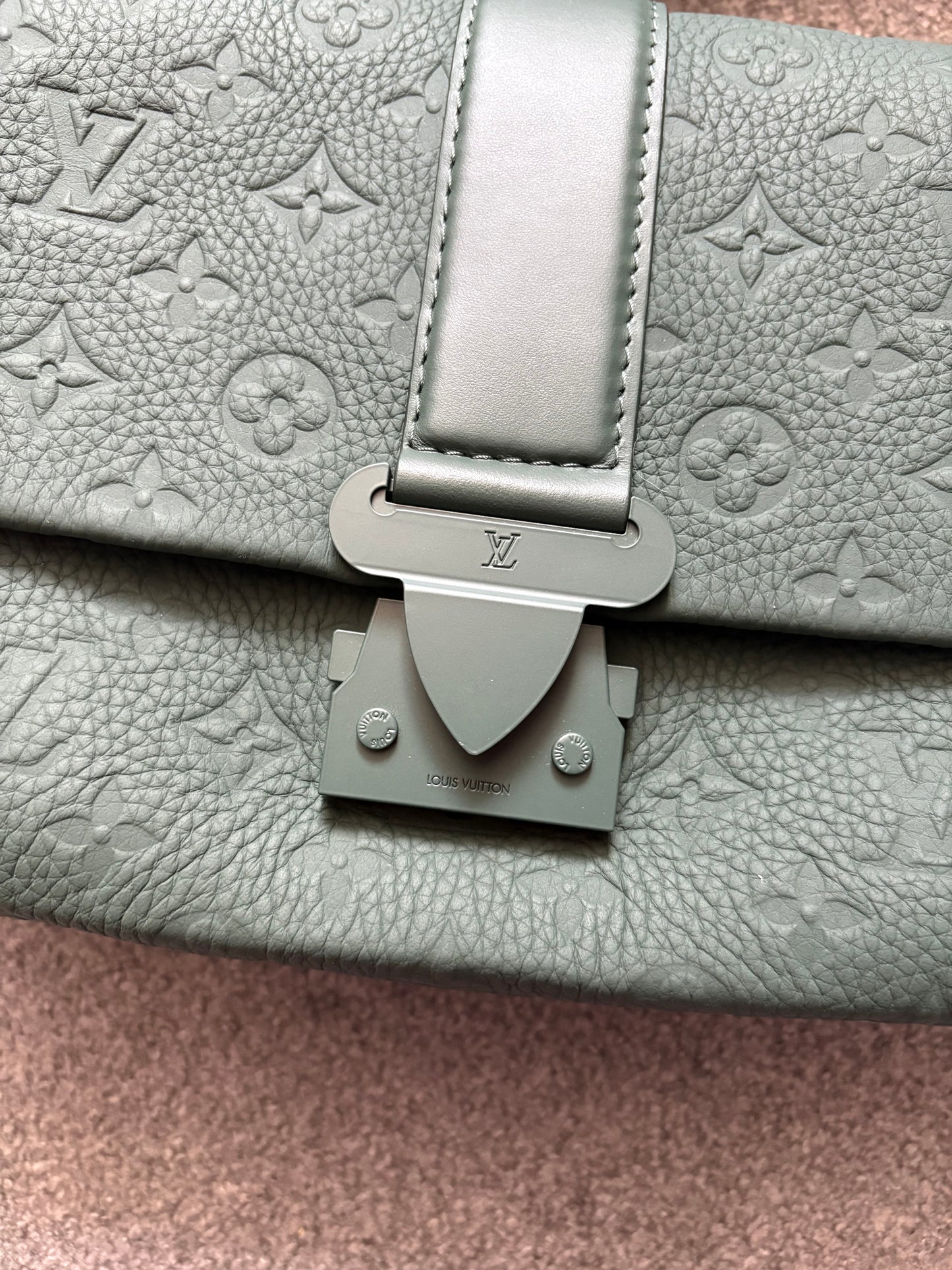 Louis Vuitton S-Cape Monogram Taurillon Messenger Bag