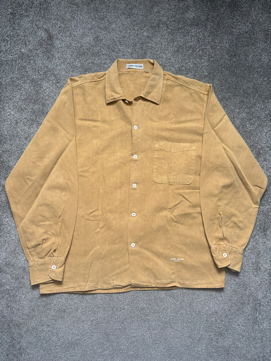 Stone Island 1995 Marina Mustard Shirt