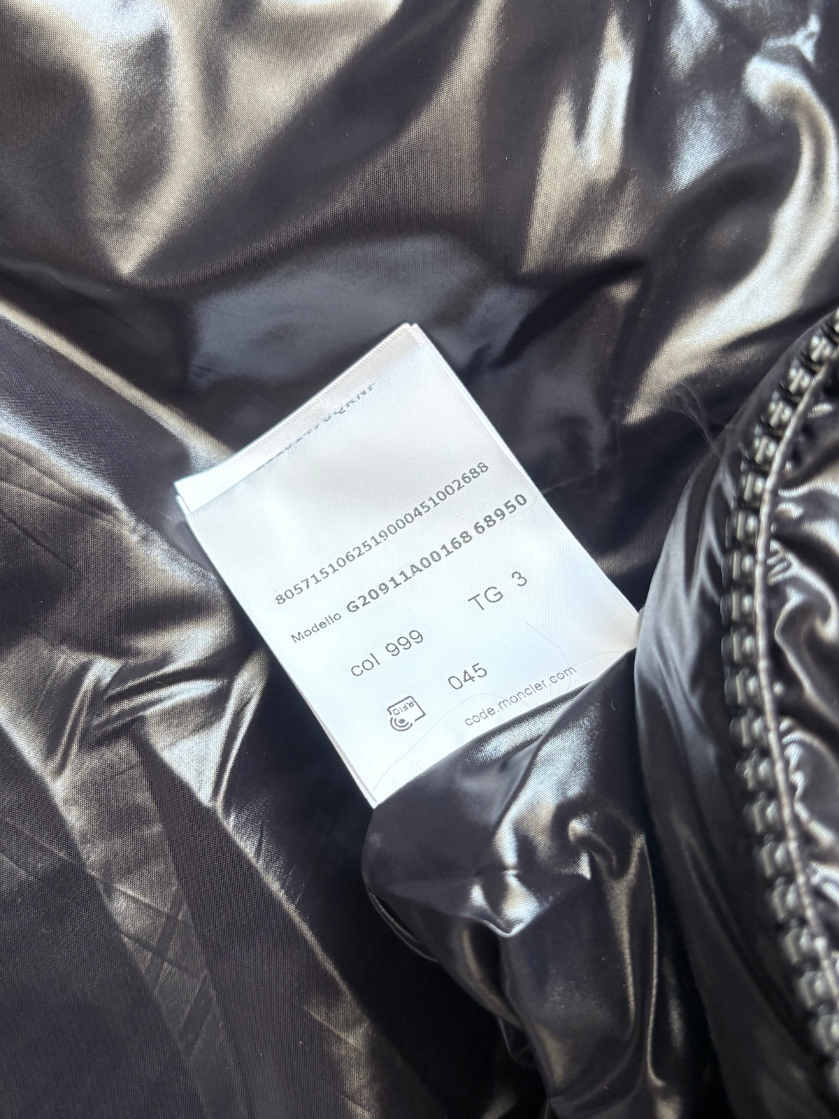 Moncler Black Ecrins Down-Filled Jacket