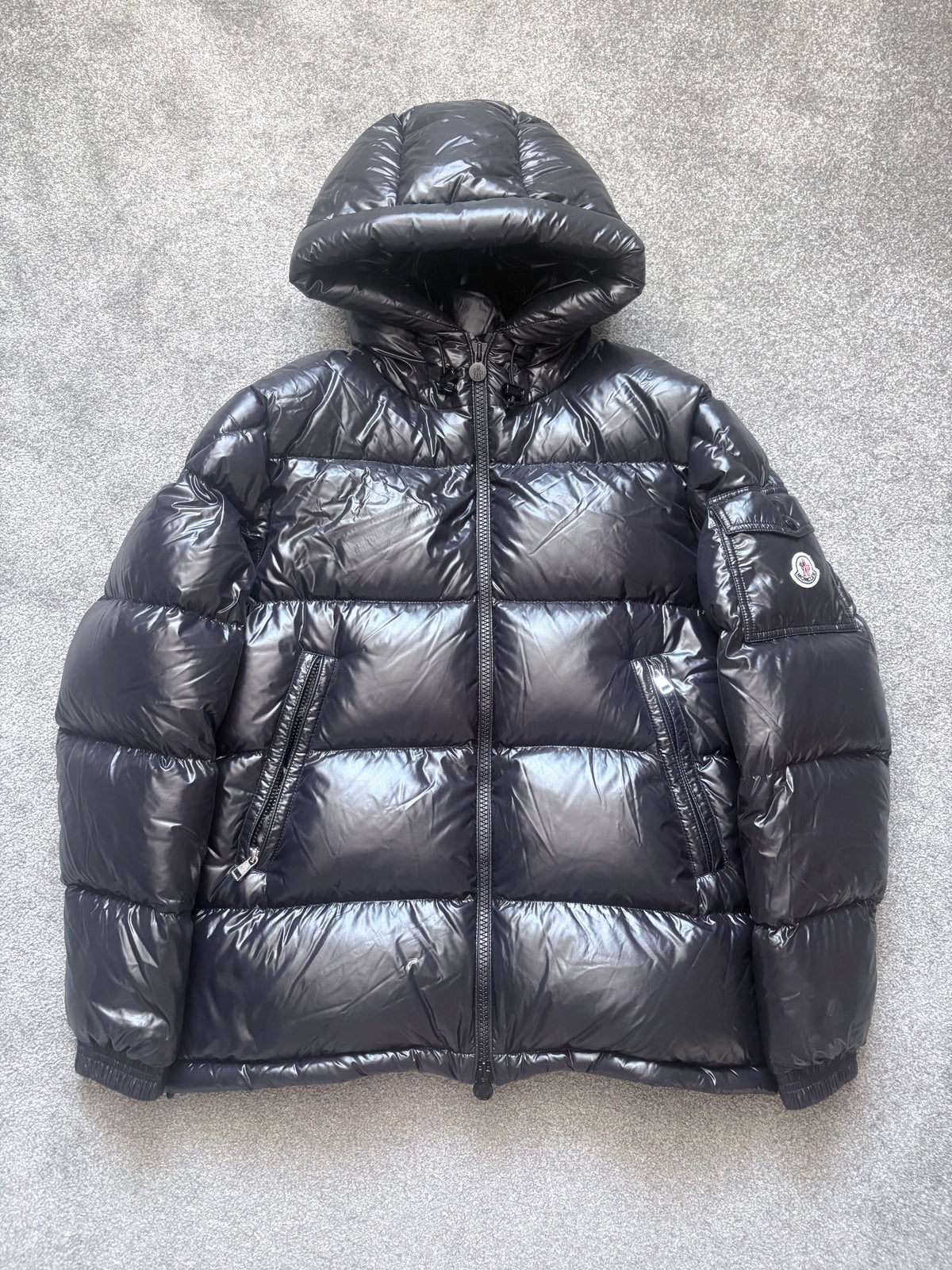 Moncler Black Ecrins Down-Filled Jacket