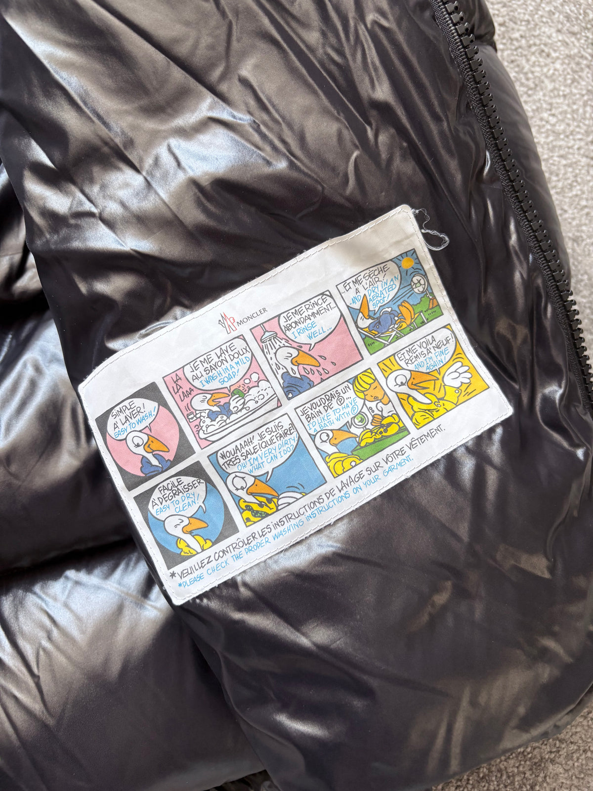 Moncler Black Ecrins Down-Filled Jacket