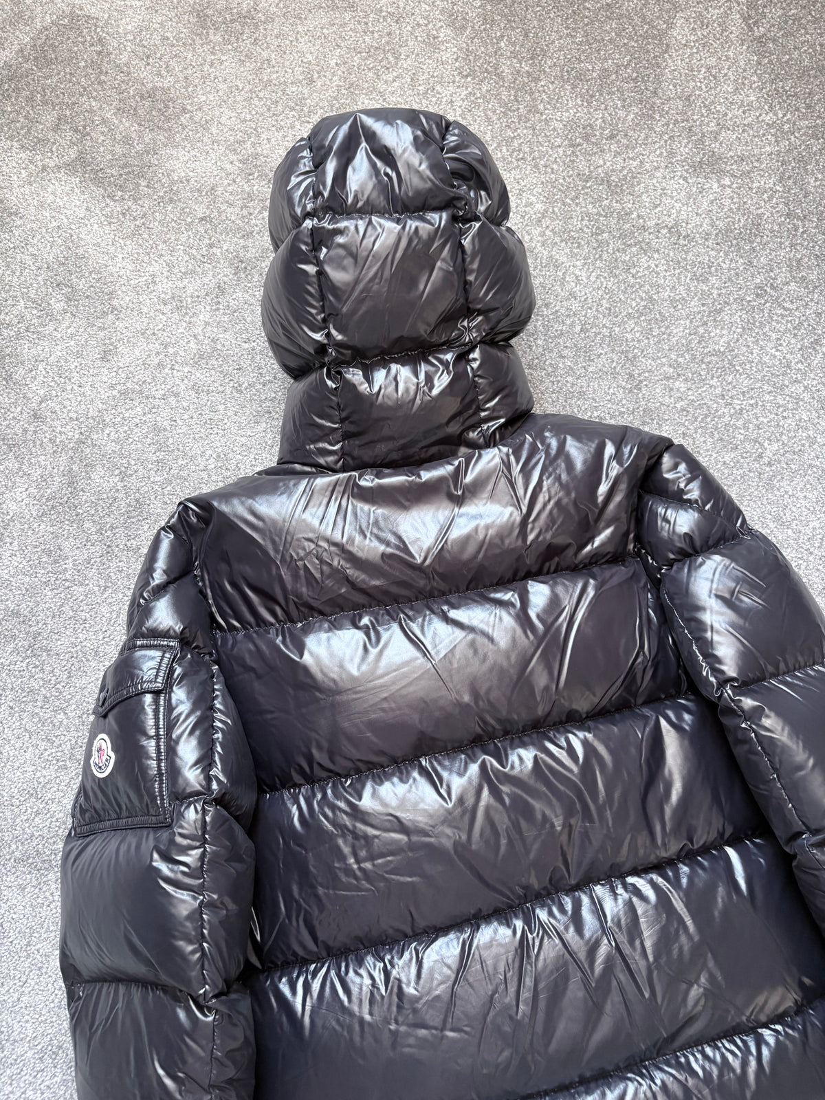 Moncler Black Ecrins Down-Filled Jacket