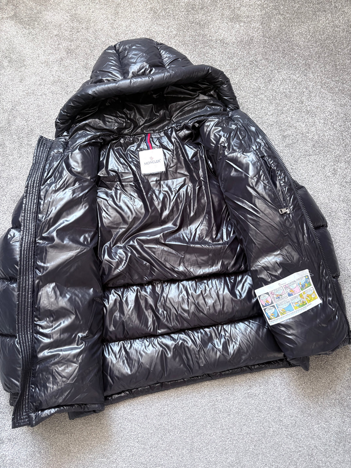 Moncler Black Ecrins Down-Filled Jacket