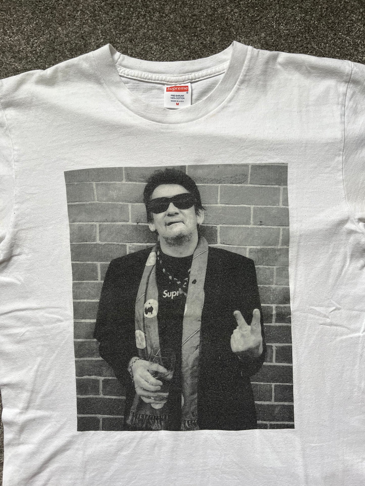 Supreme Shane McGowan 2013 Shirt