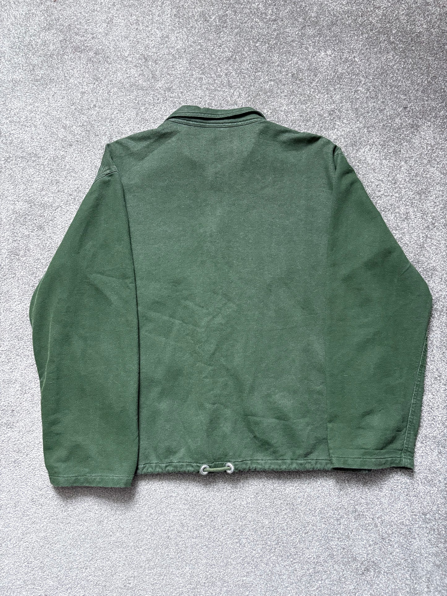 Stone Island 1983 Sample Green ‘Tela Stella’ Canvas Chore Jacket