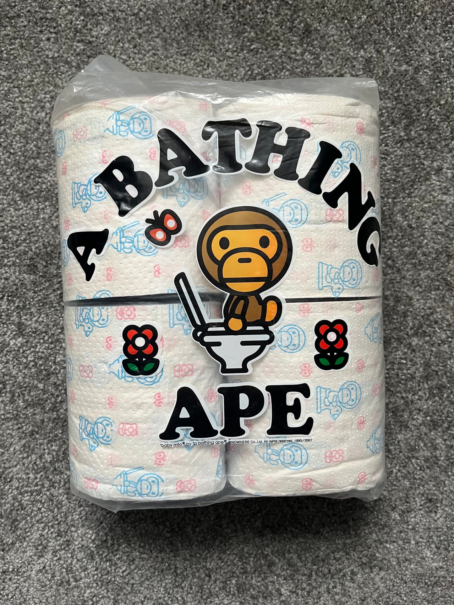 Bape Baby Milo 2007 Toilet Rolls