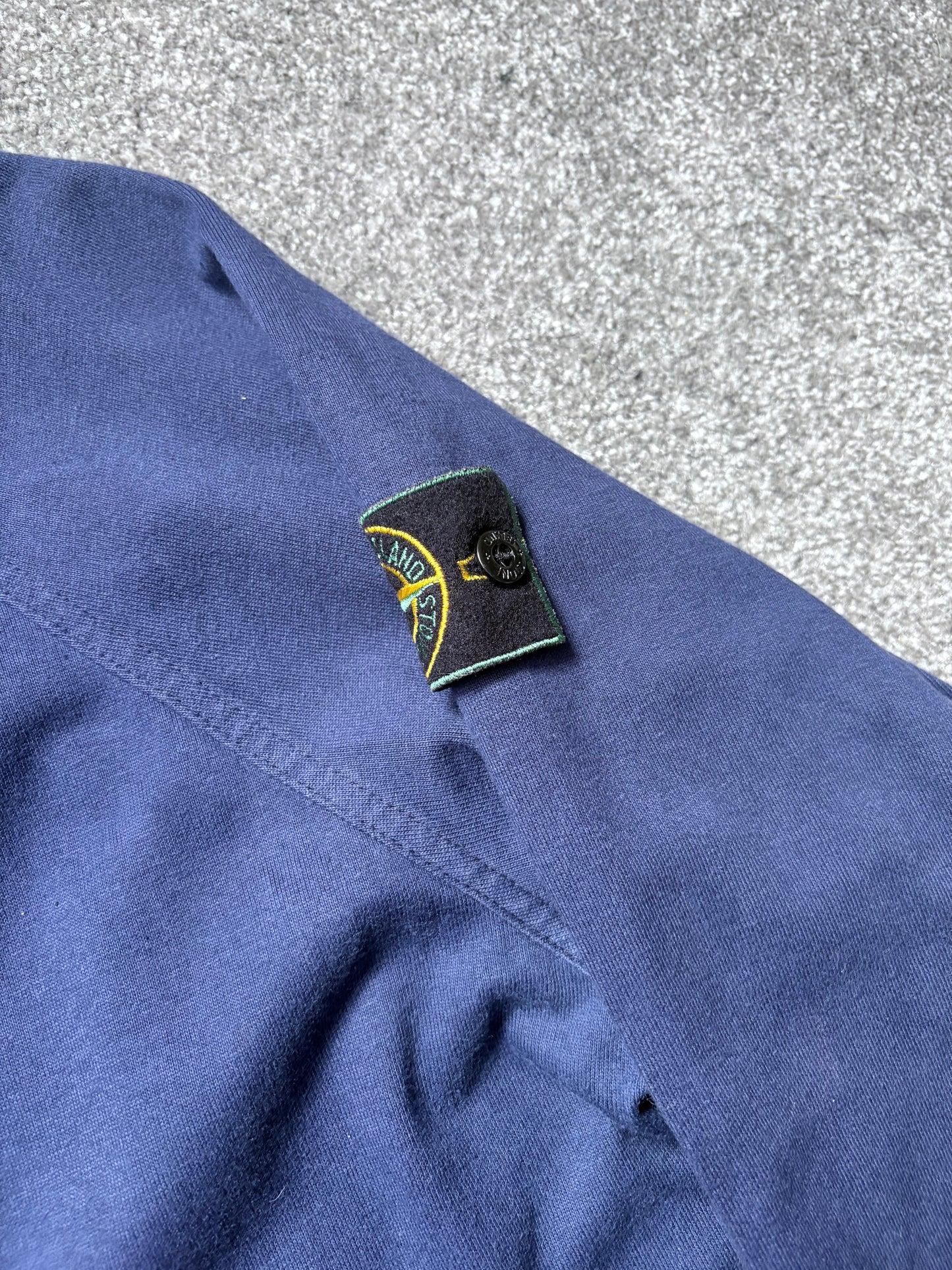 Stone Island 1998 Navy Vintage Coach Overshirt